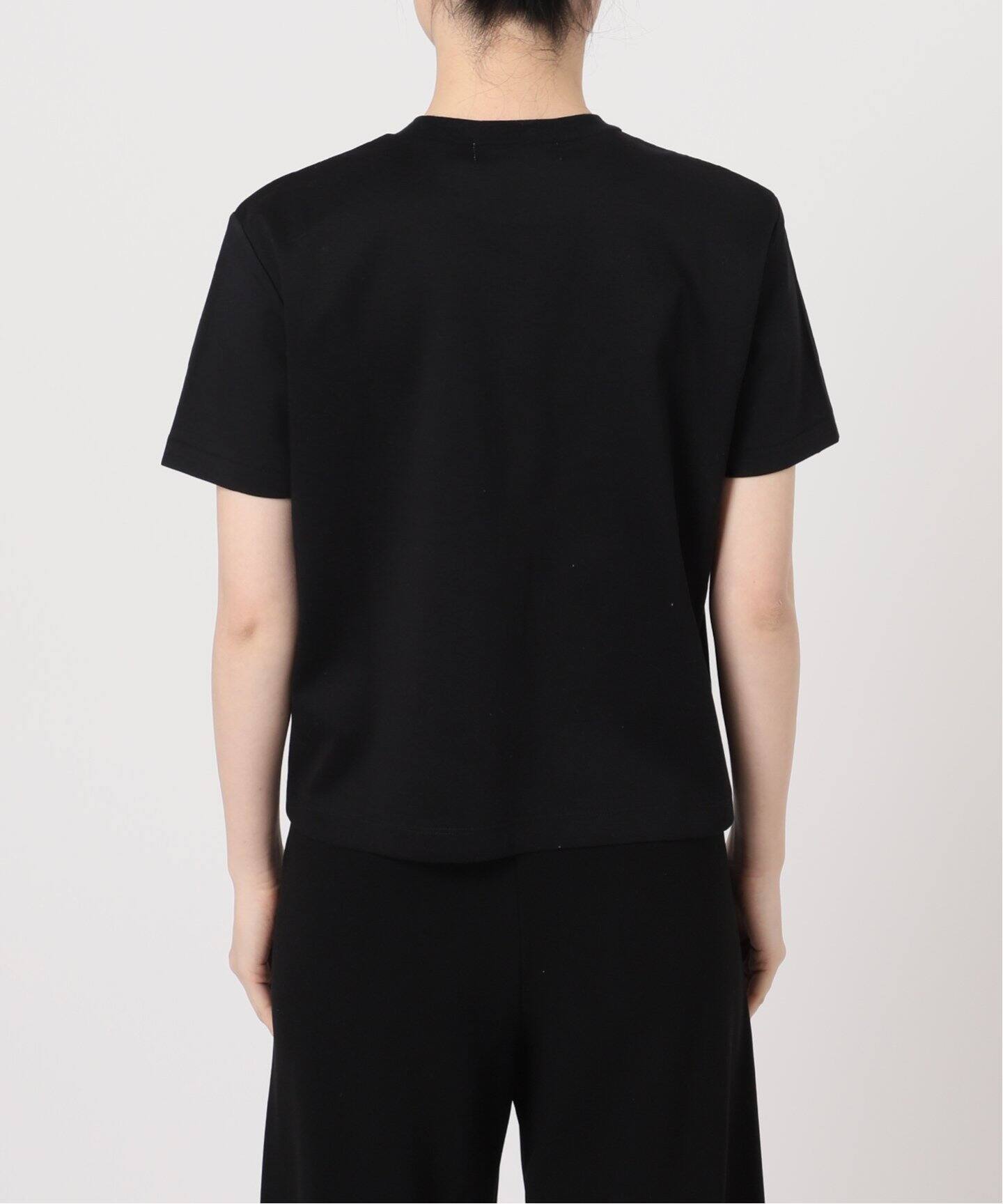 ap studio ホワイト・ブラック 2枚組 Tシャツ Fサイズ 日本製 AP STUDIO tシャツ コンパクトTシャツ レディース : ZOZOTOWN