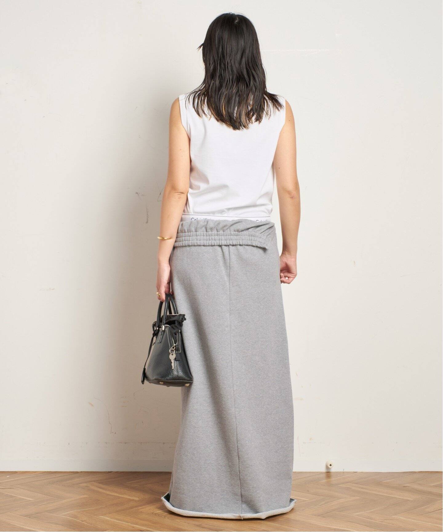AP STUDIO✨ワイドスリーブTシャツ グレー ワイドスリーブTシャツ（Tシャツ／カットソー）｜AP STUDIO