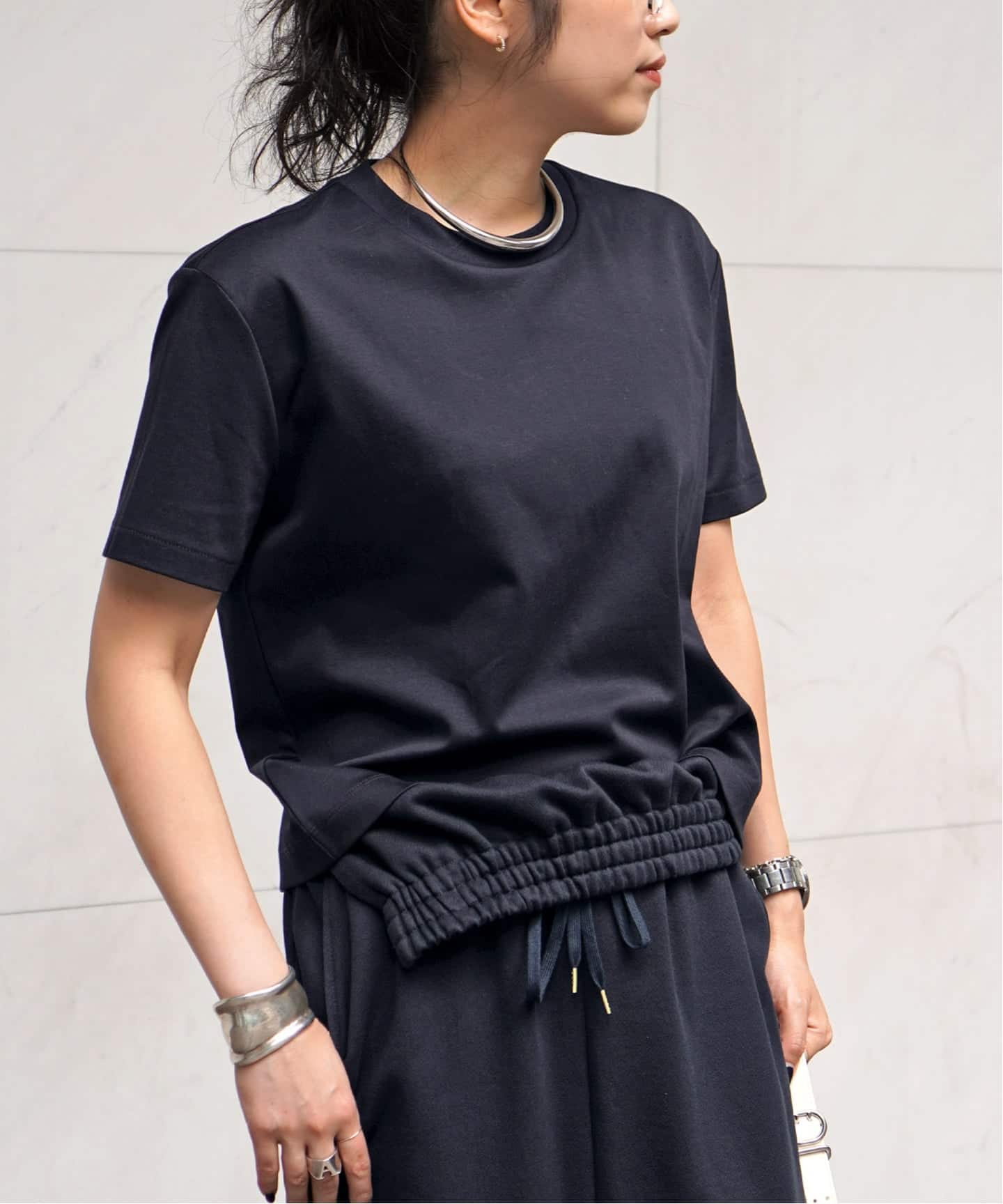 【新品・未使用】AP STUDIOのベーシッククロップドTシャツ AP STUDIO｜エーピーストゥディオのTシャツ／カットソー