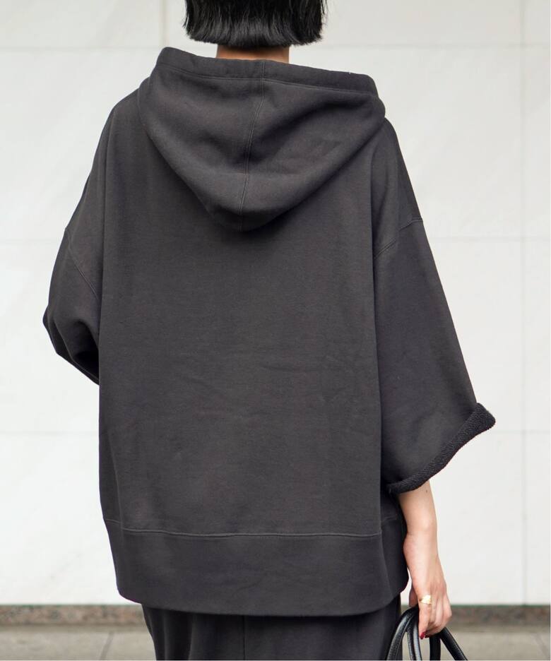 ウールミックスハーフジップフーディ（Tシャツ／カットソー）｜AP 