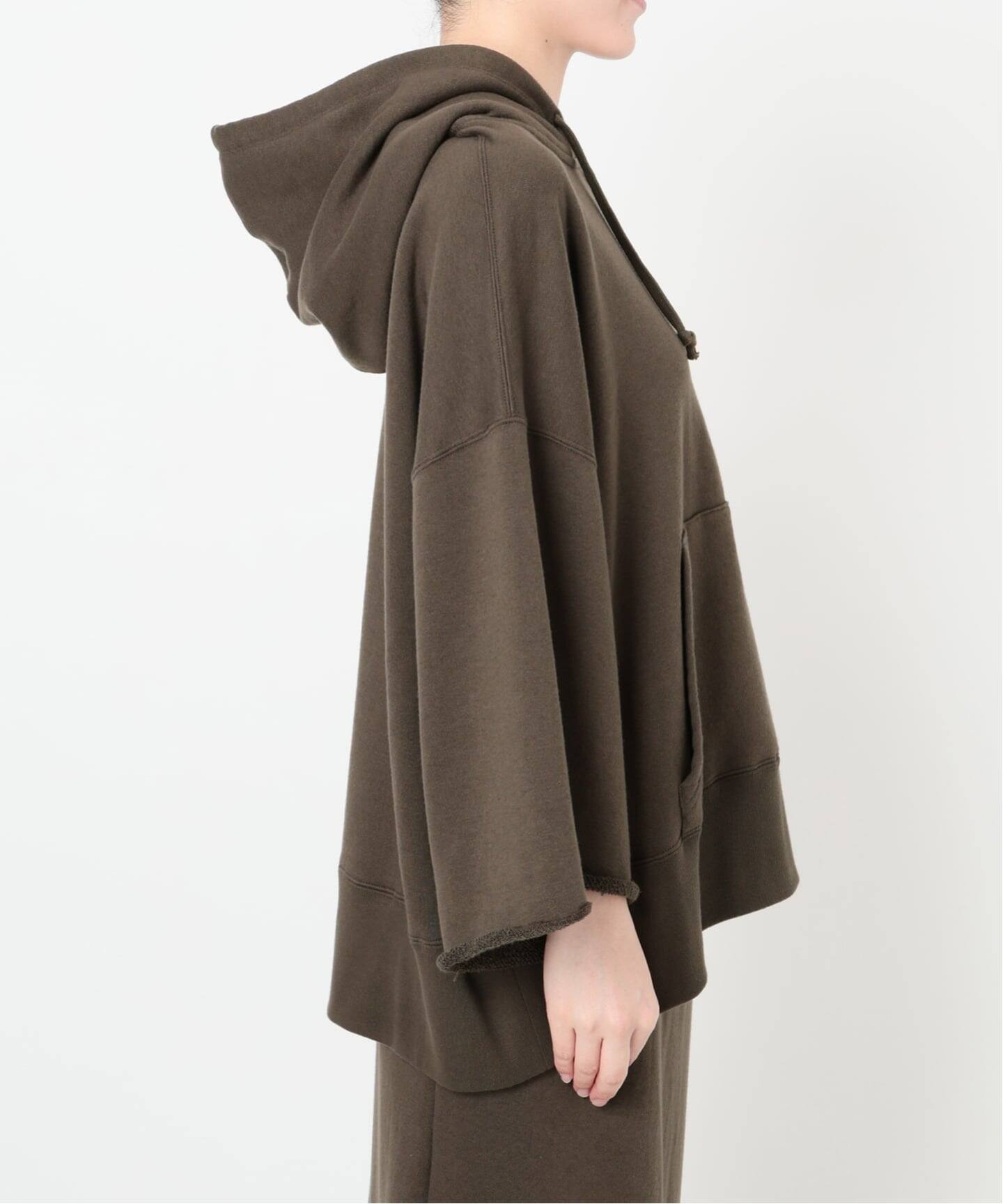 ウールミックスハーフジップフーディ（Tシャツ／カットソー）｜AP