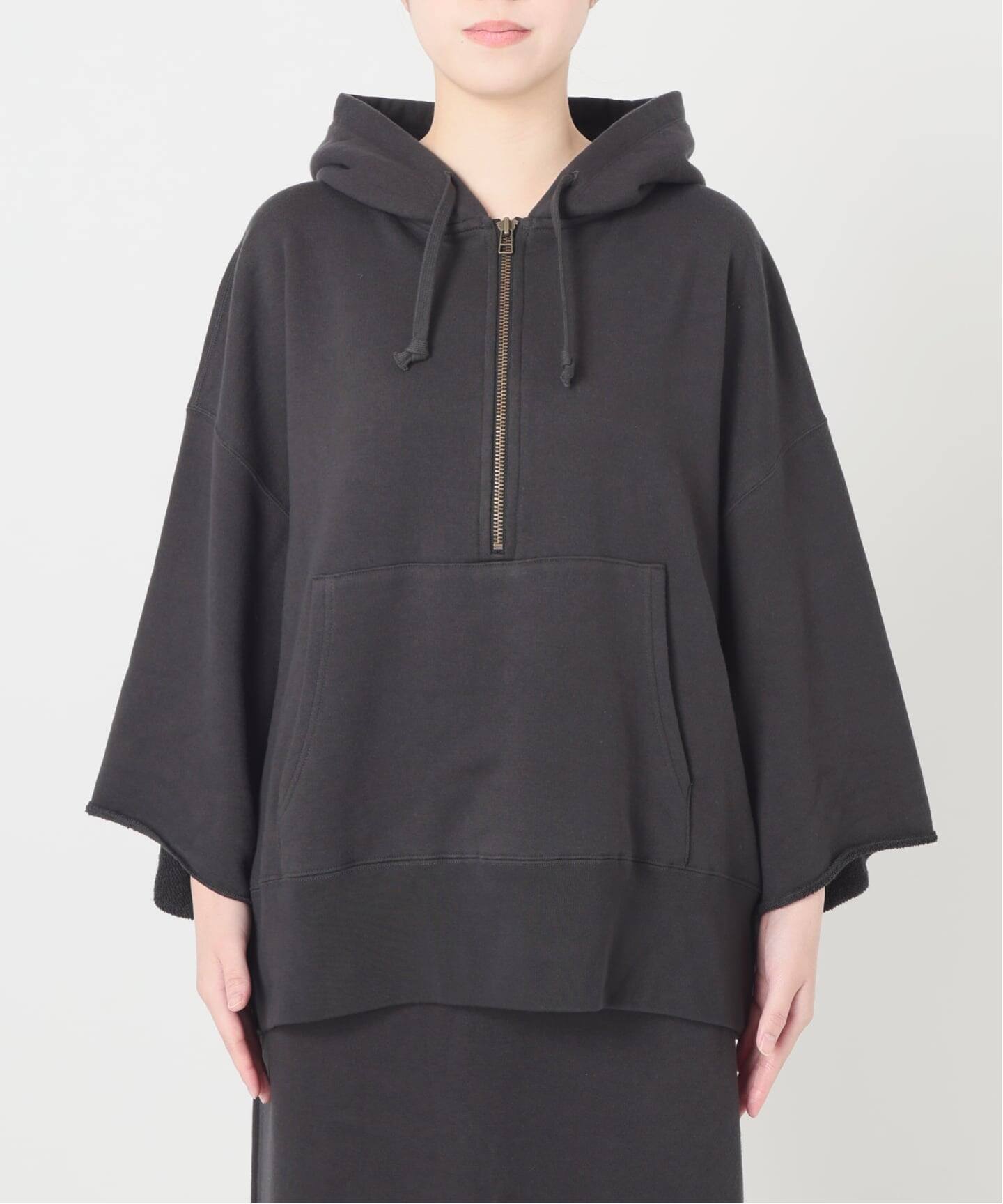 ウールミックスハーフジップフーディ（Tシャツ／カットソー）｜AP