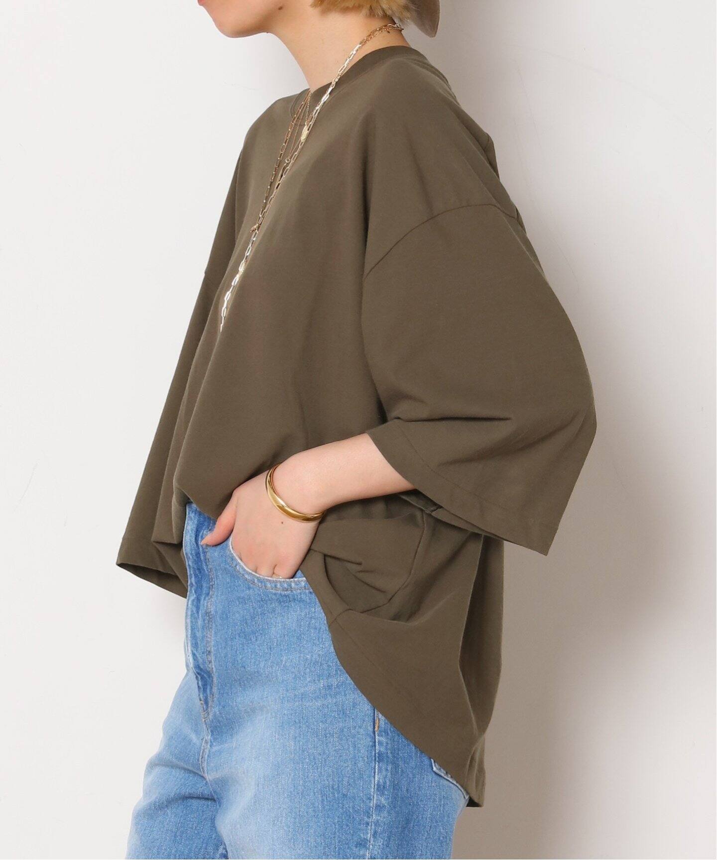 ボクシーTシャツ（Tシャツ／カットソー）｜AP STUDIO（エーピー