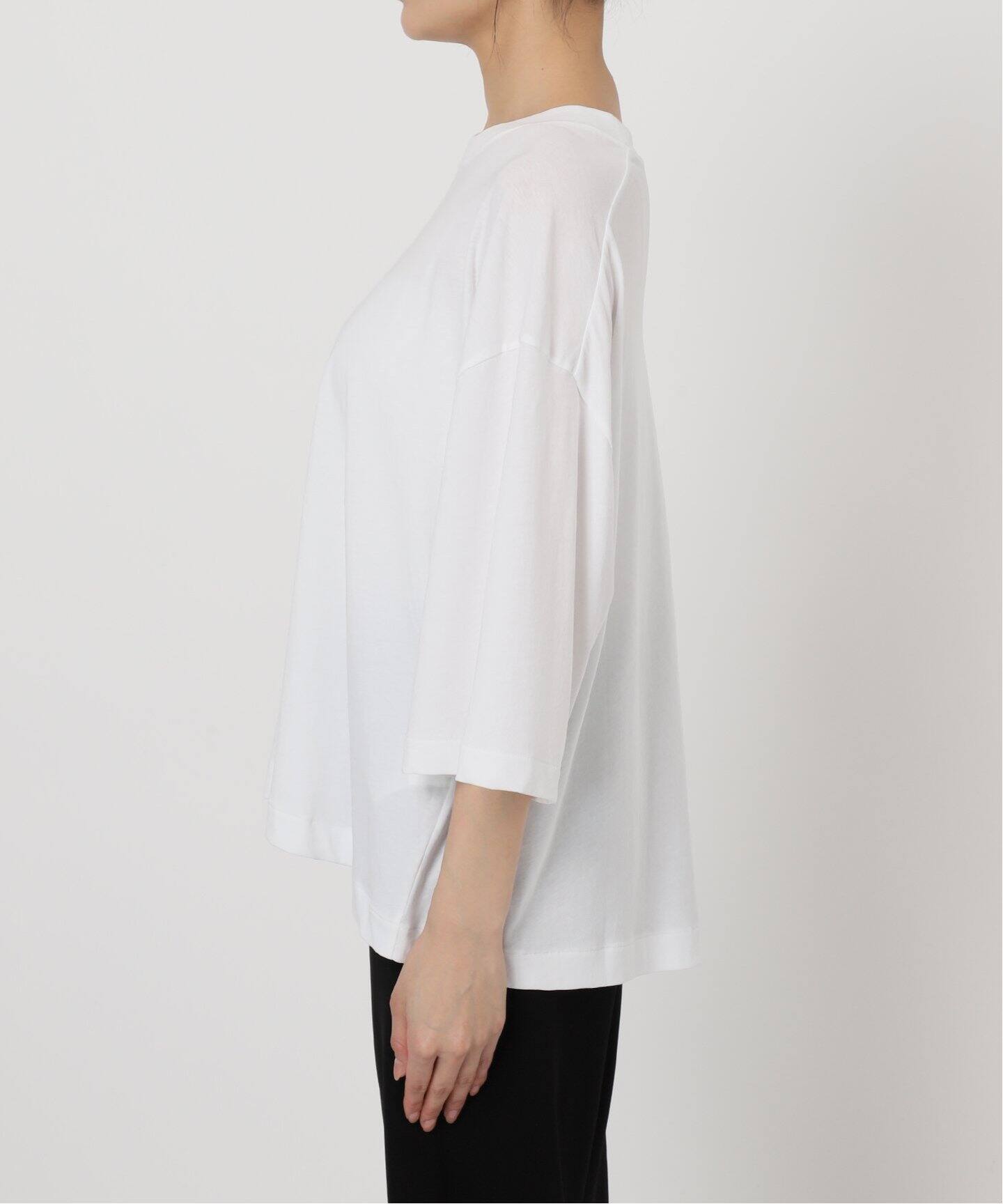 DEUXIEME CLASSE - 【新品未使用】AP STUDIO/Distortion Tシャツ ホワイト 追加 コンパクトTシャツ（Tシャツ／カットソー）｜AP STUDIO