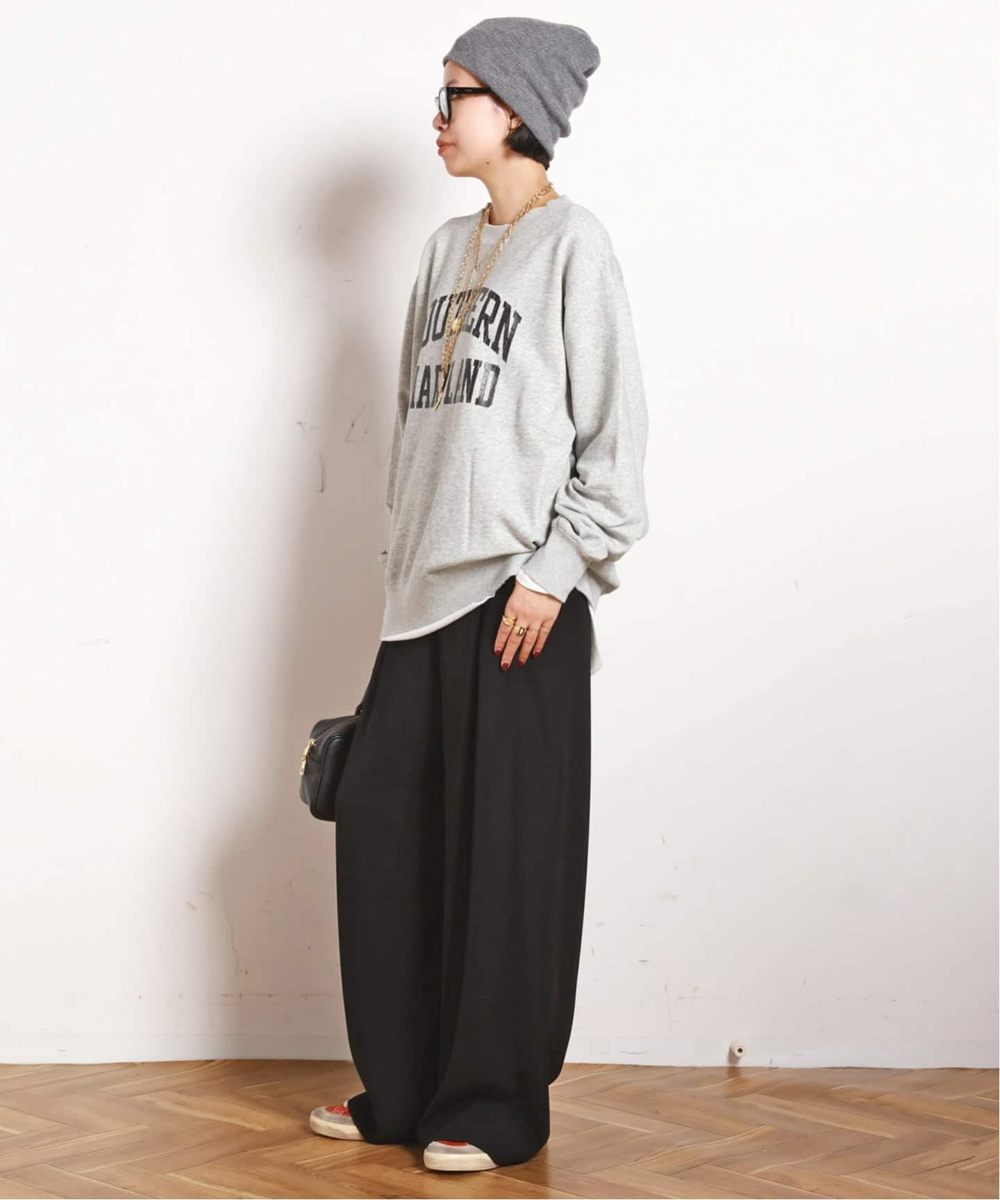 追加2New round tail T-sh（Tシャツ／カットソー）｜AP STUDIO