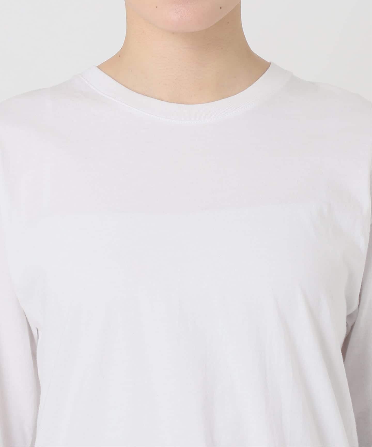 追加2New round tail T-sh（Tシャツ／カットソー）｜AP STUDIO