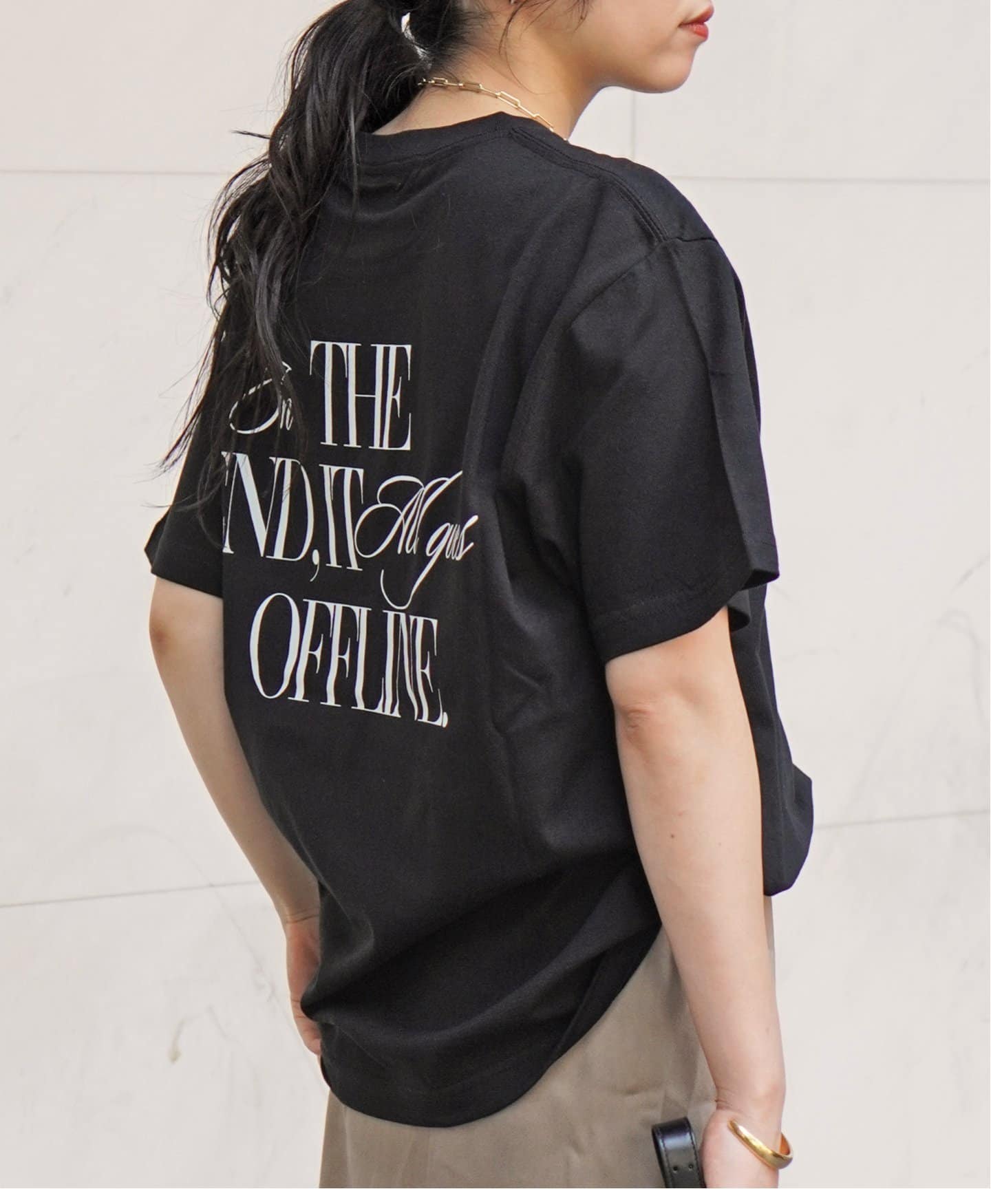 DEUXIEME CLASSE - DEUXIEME CLASSE◆Layering Tシャツ AP STUDIO Layering Tシャツ（Tシャツ/カットソー）｜Deuxieme Classe