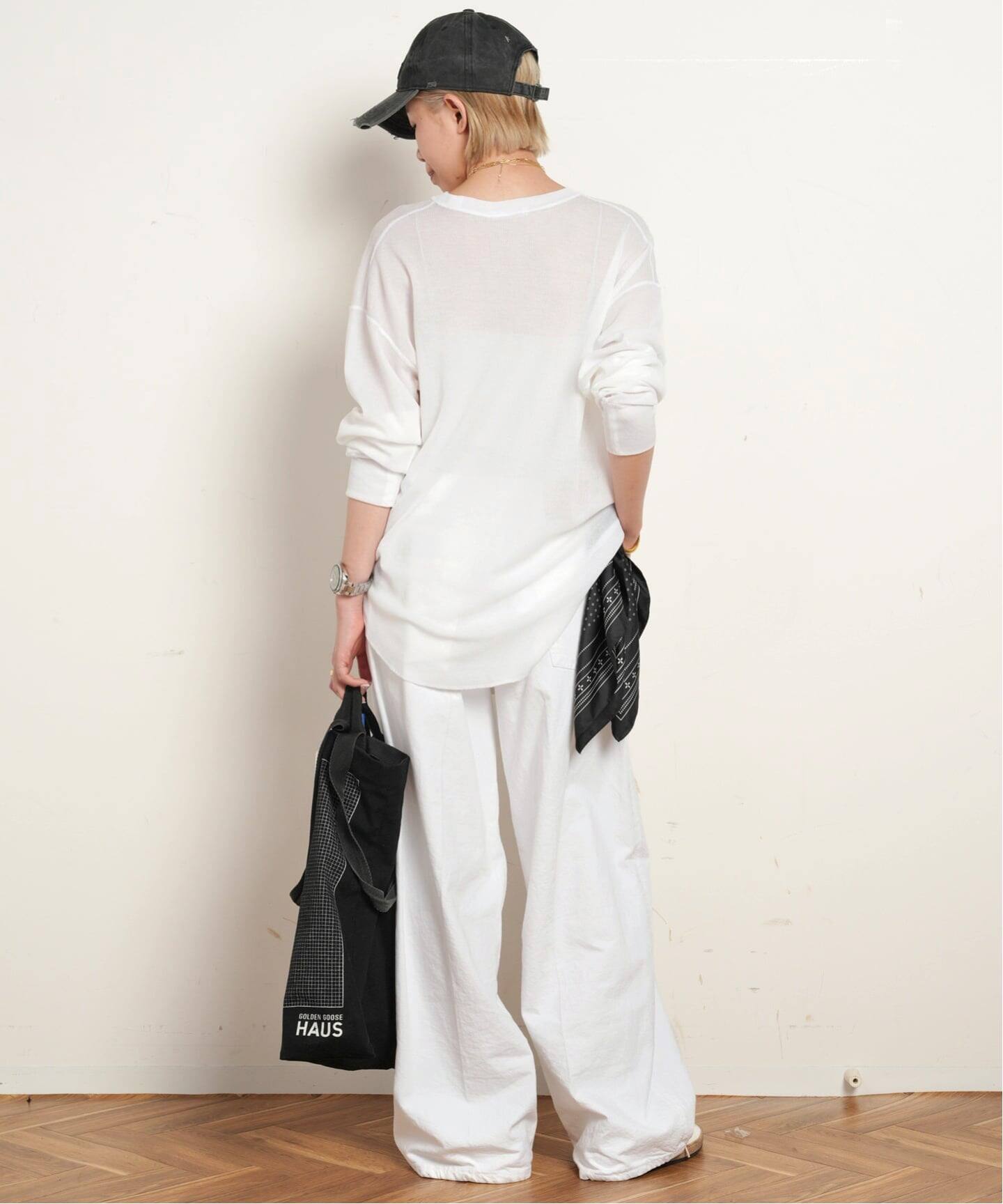 apstudio NEW シアーワッフルTシャツ New シアーワッフルTシャツ（Tシャツ／カットソー）｜AP STUDIO