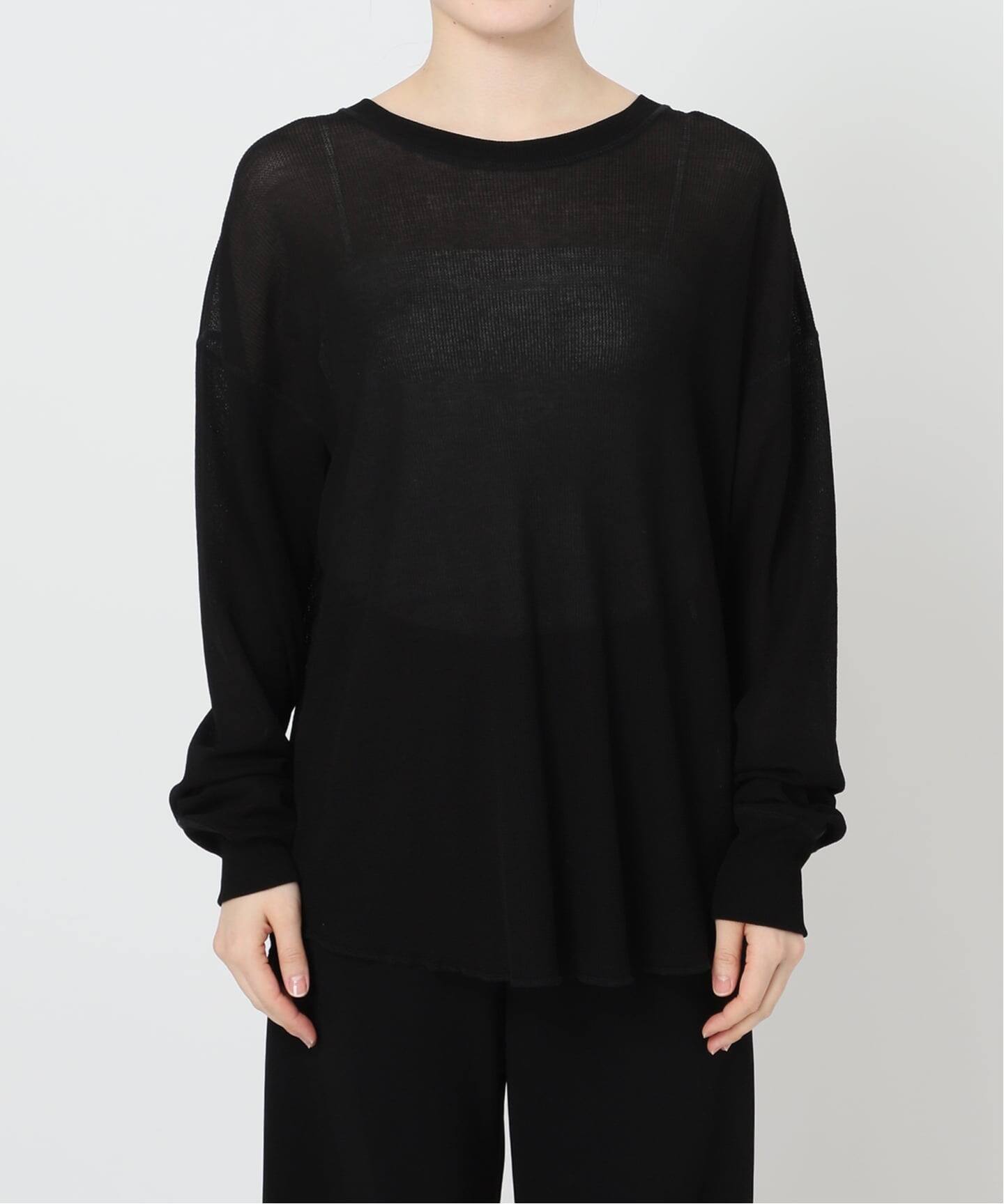 【AP STUDIO】最終値下げ美品シアーワッフルTシャツ New シアーワッフルTシャツ（Tシャツ／カットソー）｜AP STUDIO