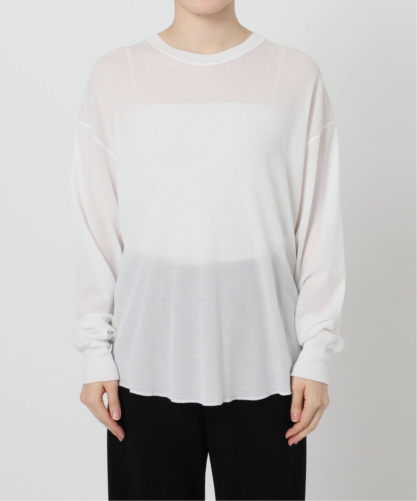 AP STUDIO｜* New シアーワッフルTシャツ | Rakuten Fashion