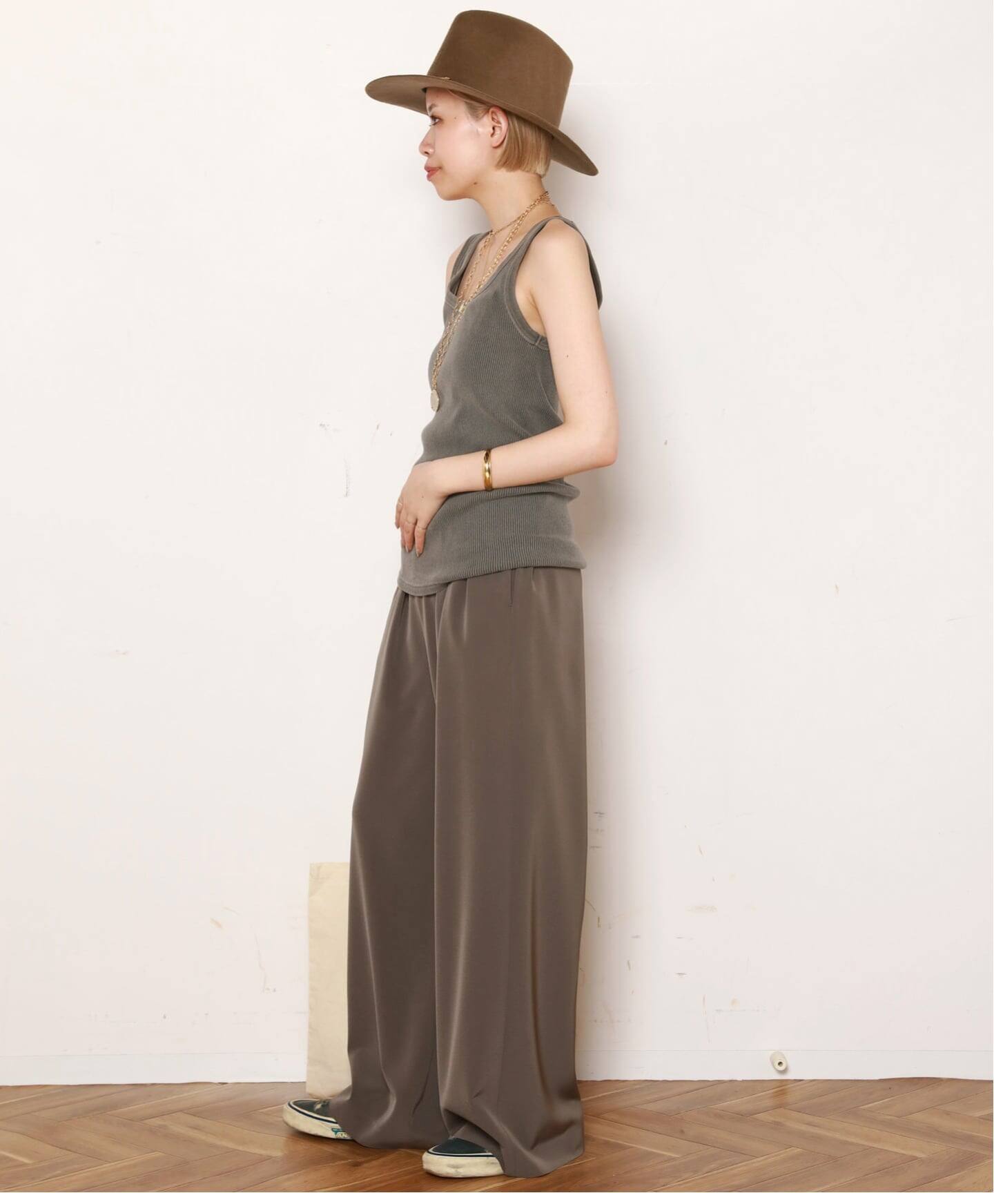 【mic】vintage tank top ヴィンテージ タンクトップ MOUSSY（マウジー）の「VINTAGE LIKE TEAM タンクトップ（タンクトップ
