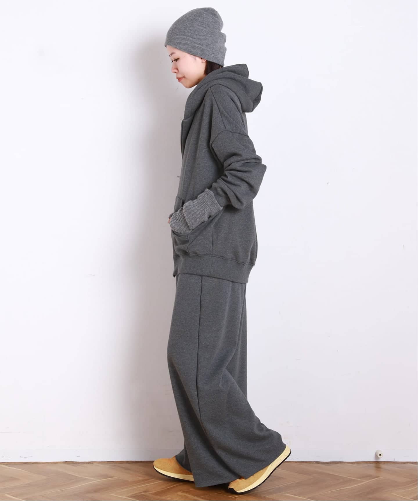 予約》*ウォームジップフーディ（パーカー）｜AP STUDIO（エーピー