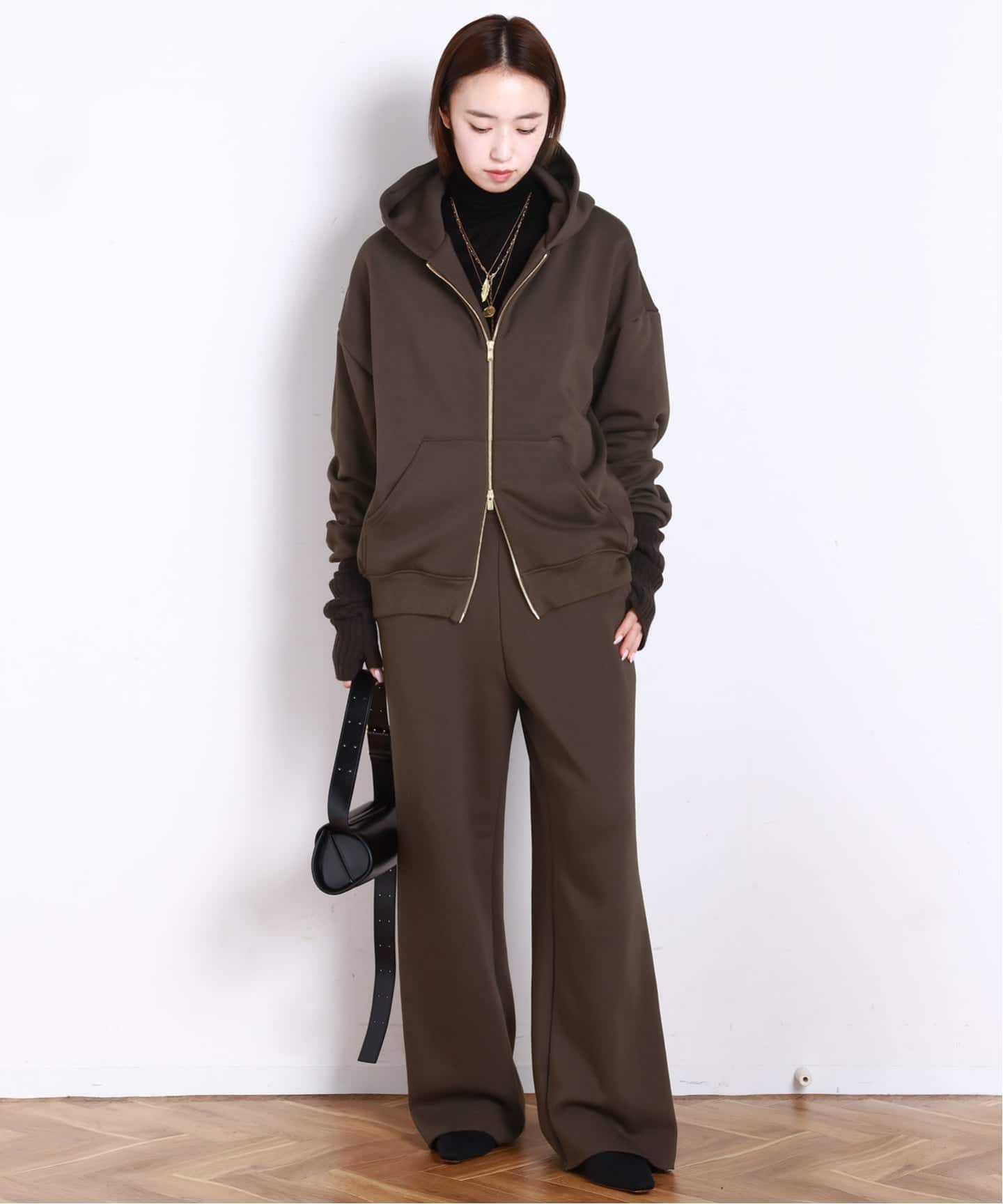 予約》*ウォームジップフーディ（パーカー）｜AP STUDIO（エーピー