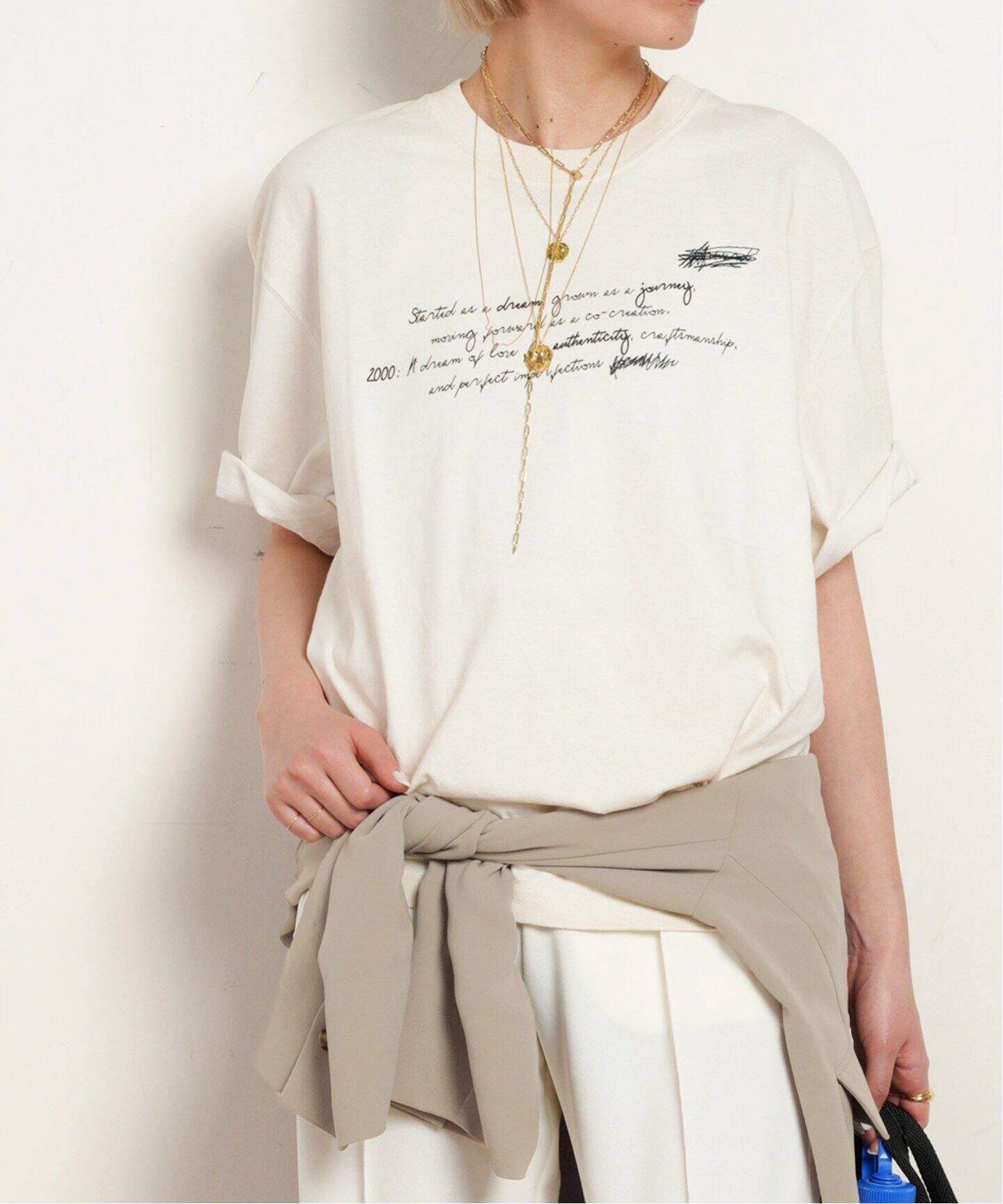 ゴールデングース goldengoose バックスタープリントTシャツ ブラック  