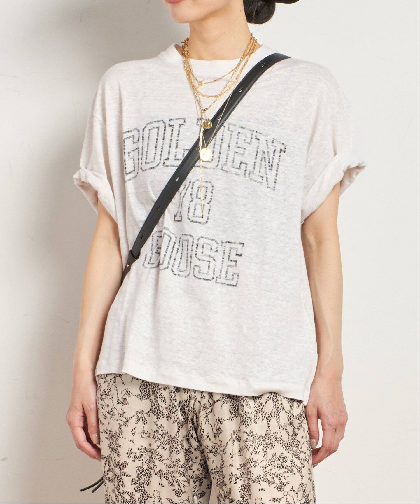 GOLDEN GOOSE / ゴールデングース】INTERNAL PRINTED T-SHIRT（Tシャツ  