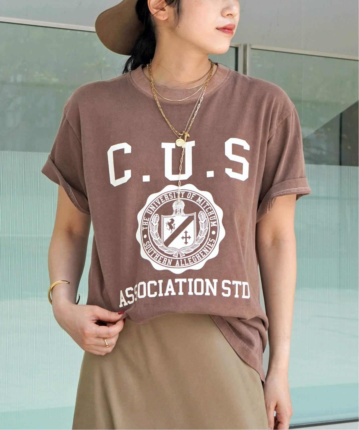 tシャツ 「GULF COAST SPORTSWEAR」C.U.S T-Sh レディース GULF COAST SPORTSWEAR】C.U.S T-Sh（Tシャツ／カットソー）｜AP