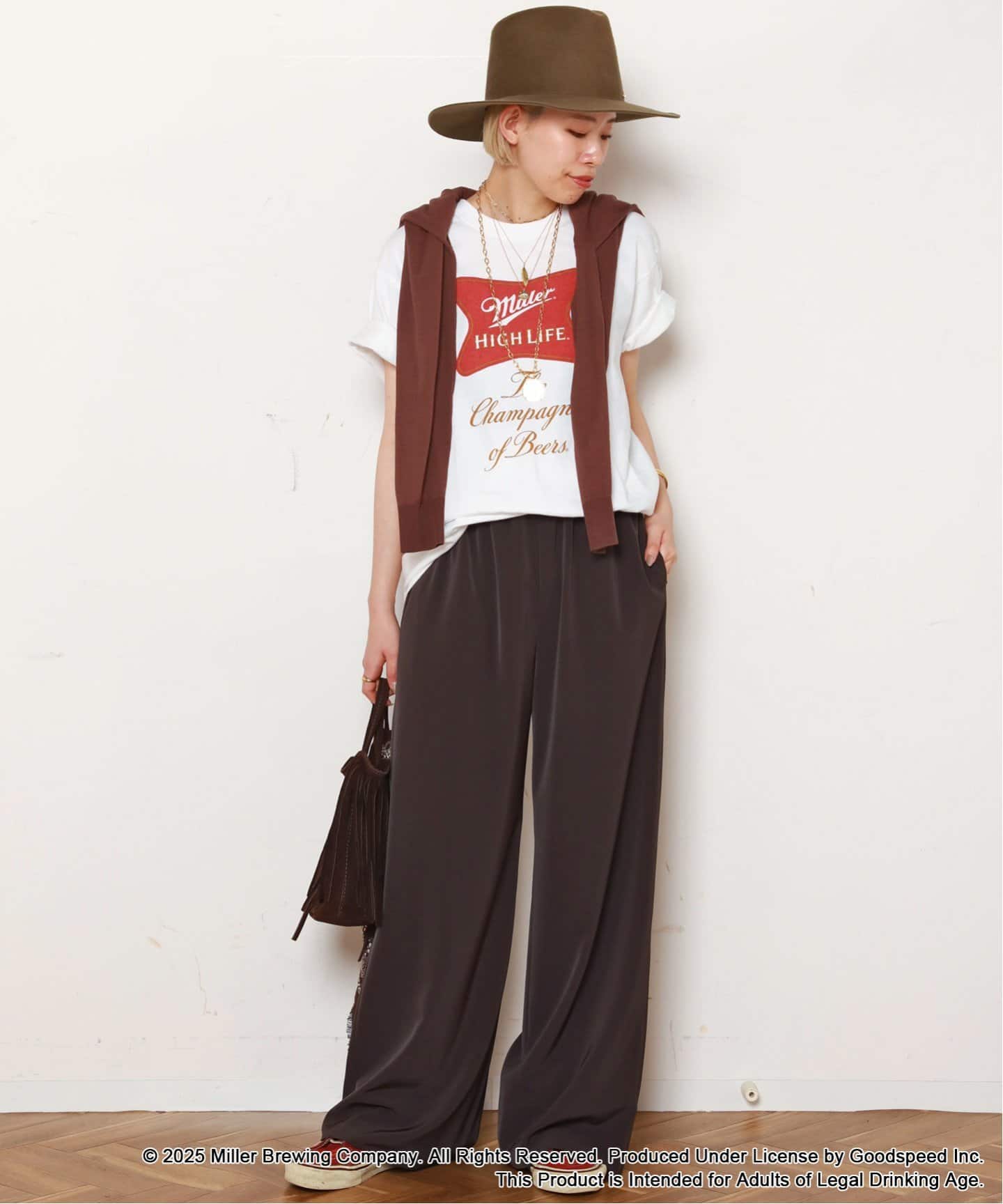 GOOD ROCK SPEED / グッドロックスピード】Miller print T-sh（T