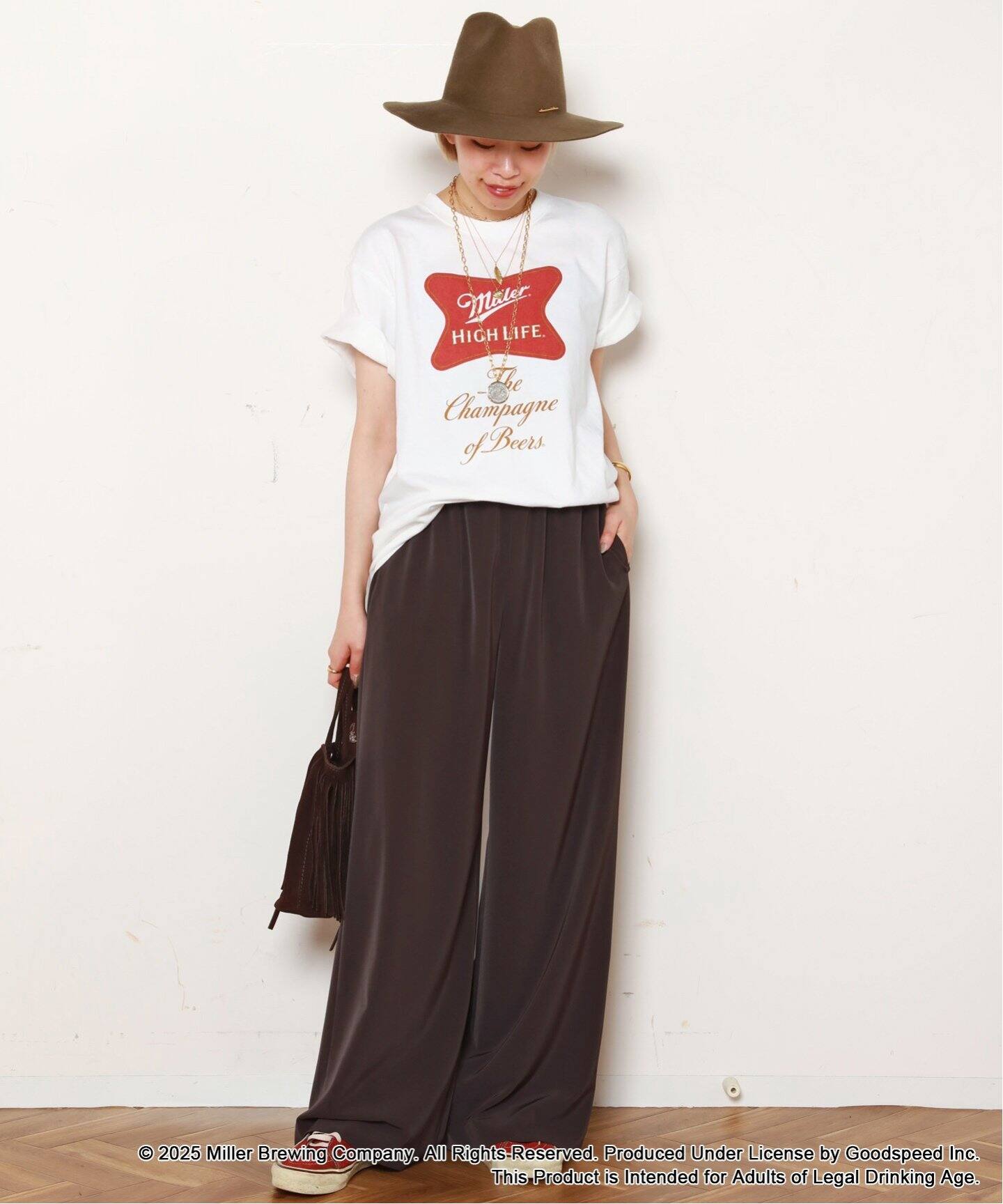 GOOD ROCK SPEED / グッドロックスピード】Miller print T-sh（Tシャツ