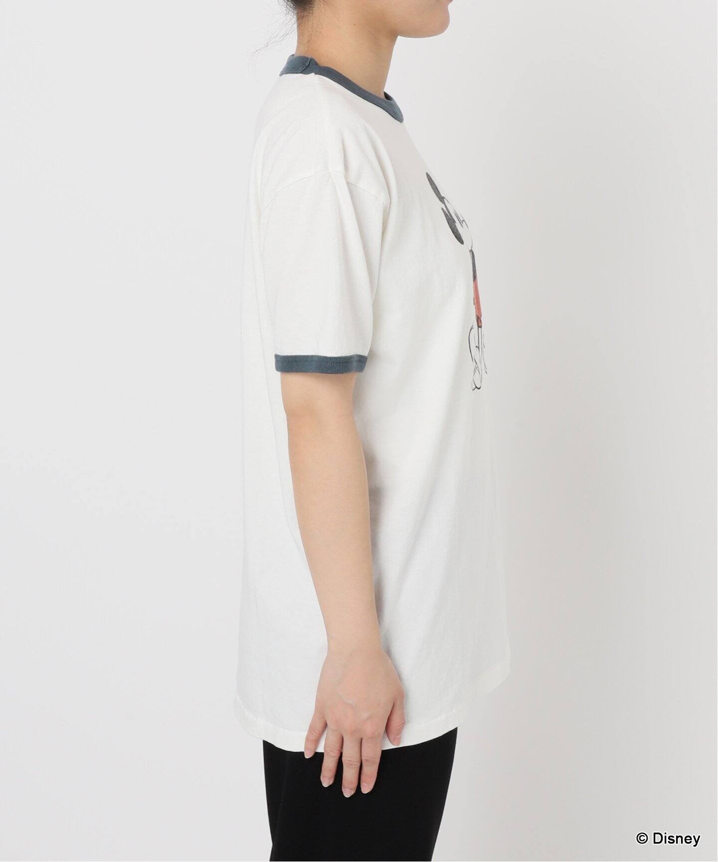 tシャツ 「GOOD ROCK SPEED / グッドロックスピード」別注Mickey / ringer T-sh レディース GOOD ROCK SPEED tシャツ 「GOOD SPEED」MICKEY/Ringer T