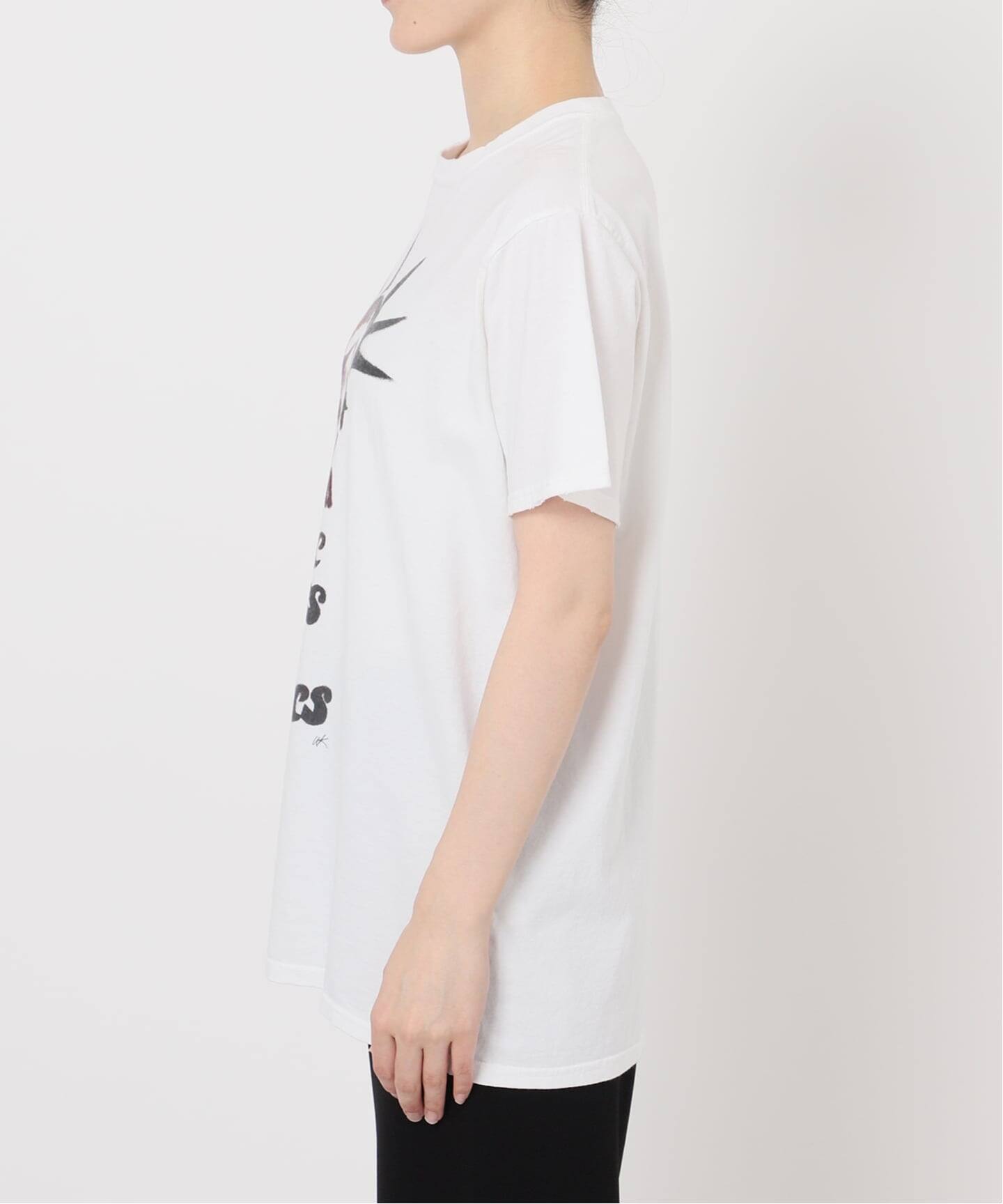 AP STUDIO 25SS New シアーワッフルTシャツ ホワイト New シアーワッフルTシャツ（Tシャツ／カットソー）｜AP STUDIO