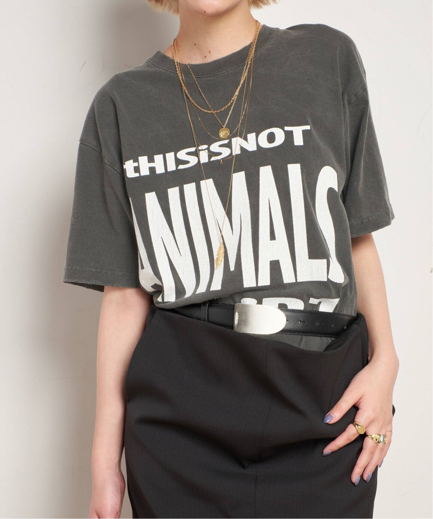 予約》【STUDIO WEAREALLANIMALS】This Is Not Tsh（Tシャツ