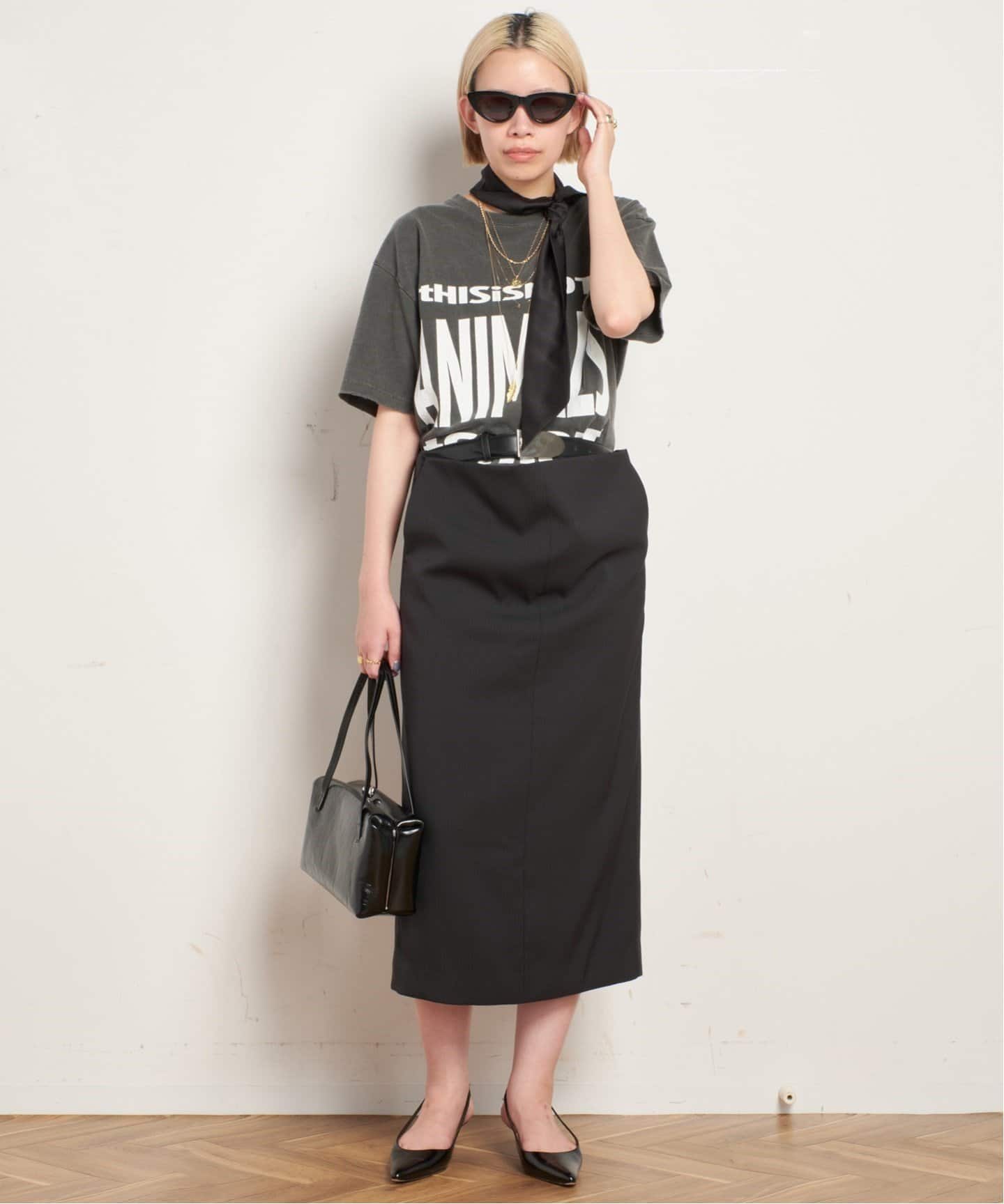 2024SS エーピーストゥディオ AP STUDIO STUDIO WEAREALLANIMALS This is now Tシャツ M グレー/トップス【2400014413465】 2024SS エーピーストゥディオ AP STUDIO STUDIO WEAREALLANIMALS This