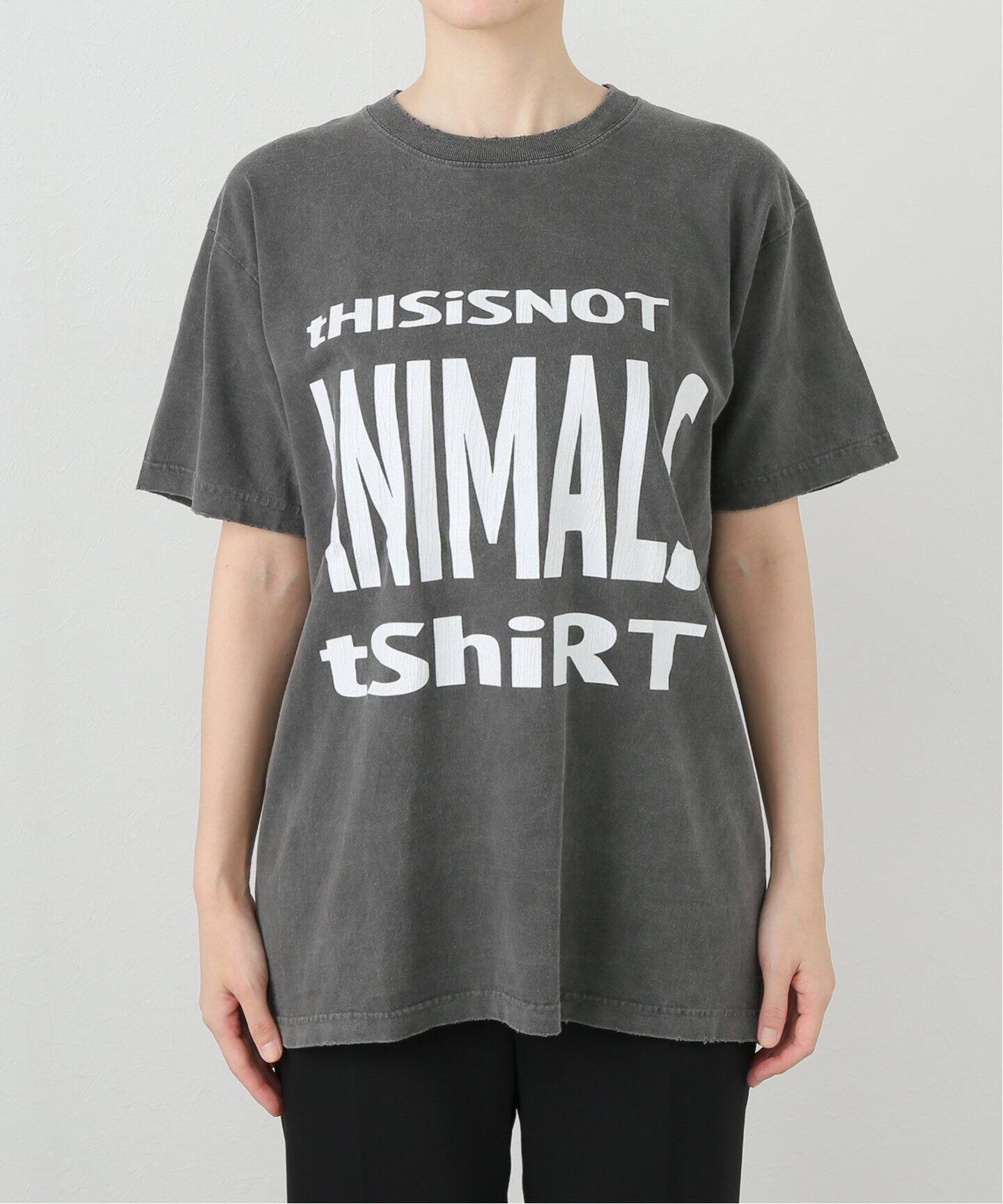 STUDIO WEAREALLANIMALS】This Is Not Tsh（Tシャツ／カットソー