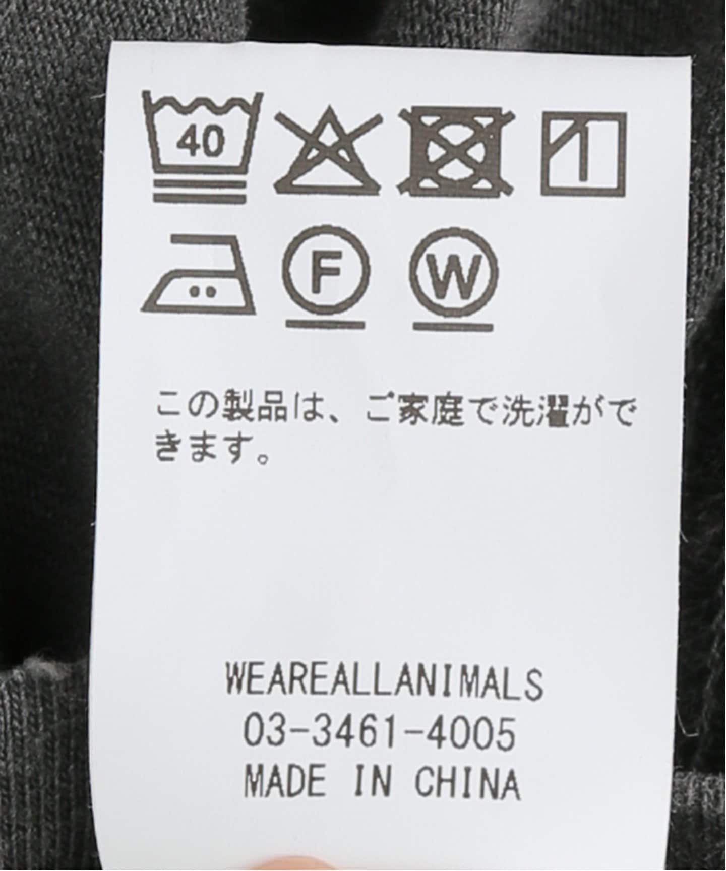 STUDIO WEAREALLANIMALS】This Is Not Tsh（Tシャツ／カットソー）｜AP