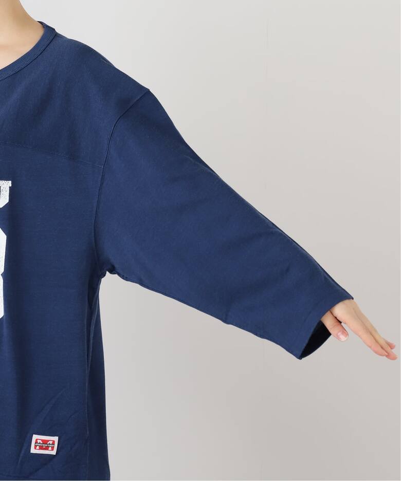 athletic wear MASON】別注レーヨンフットボールTシャツ（Tシャツ 
