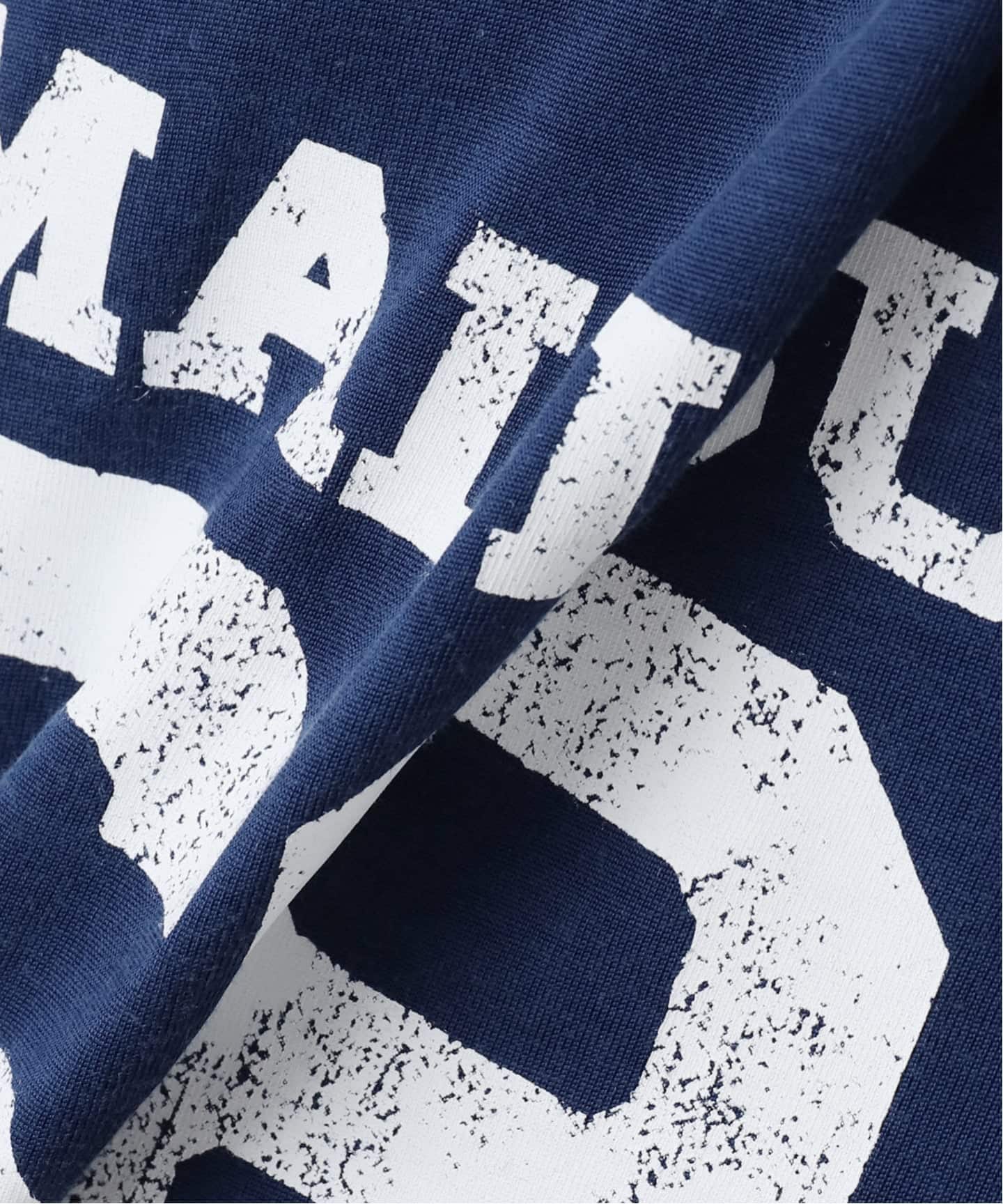 athletic wear MASON】別注レーヨンフットボールTシャツ（T