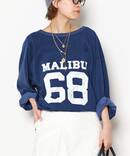 【athletic wear MASON】別注レーヨンフットボールTシャツ