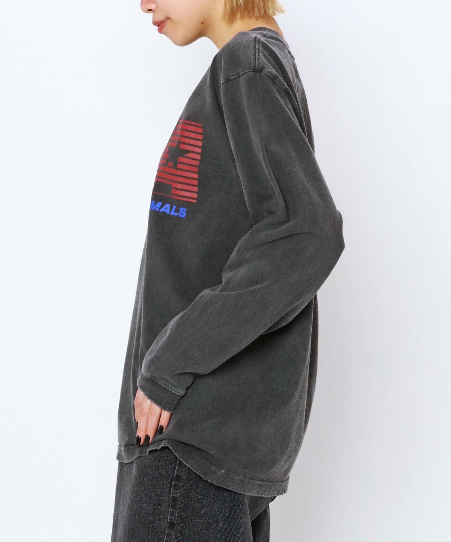 STUDIO WEAREALLANIMALS】Fast Logo Long sleeve T（Tシャツ