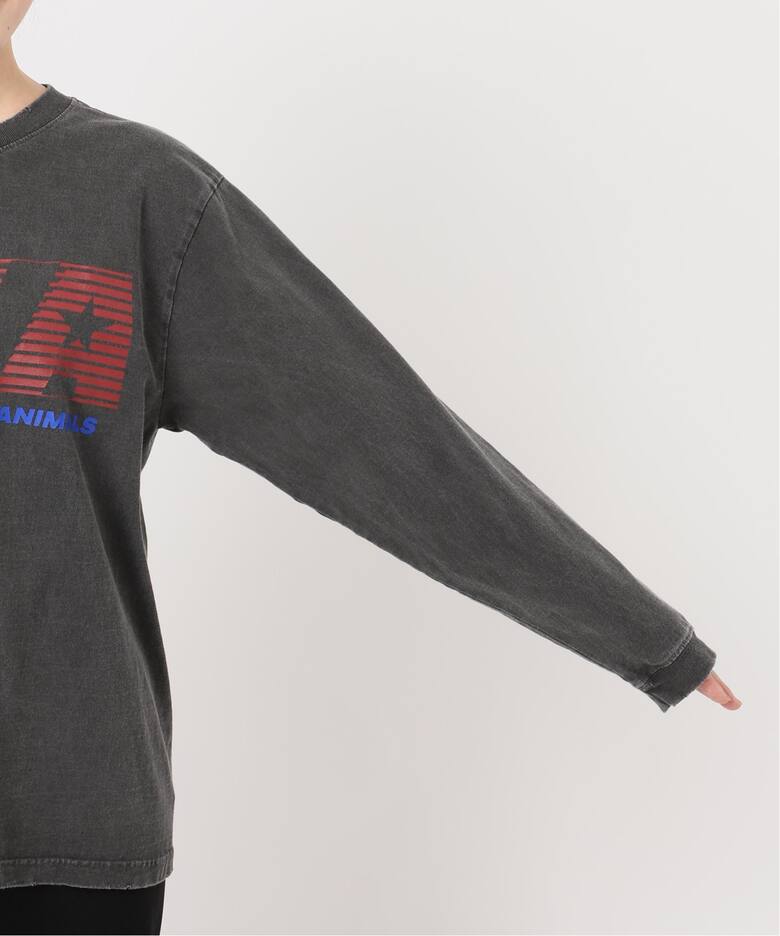 STUDIO WEAREALLANIMALS】Fast Logo Long sleeve T（Tシャツ  