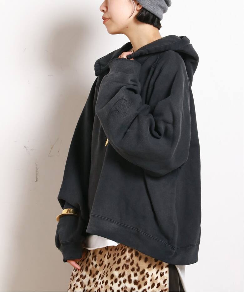 StandAlone/スタンド アローン】DESTROYED EMBROIDERY HOODIE 