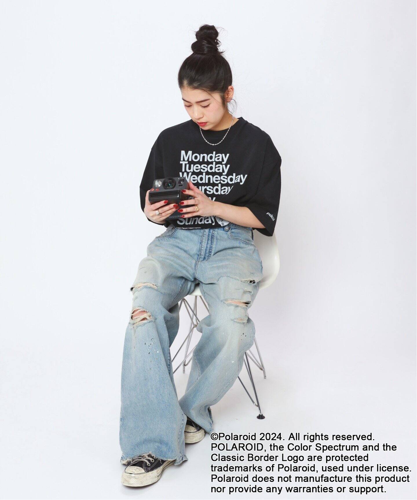 JOHNBULL/ジョンブル】POLAROID SX-70-1 Tsh（Tシャツ／カットソー 