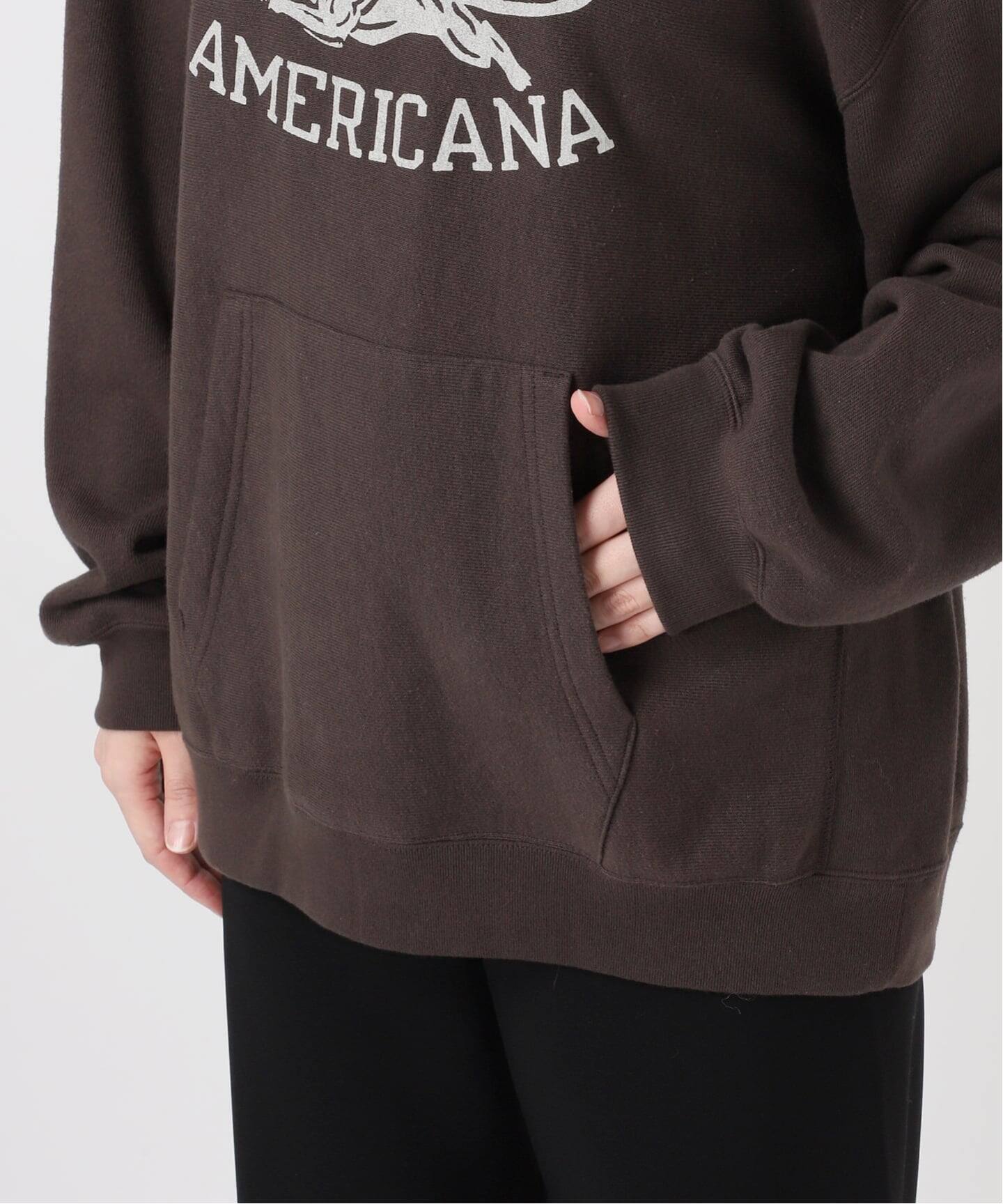 AMERICANA/アメリカーナ】tiger college HOODIE PULLOVER（パーカー