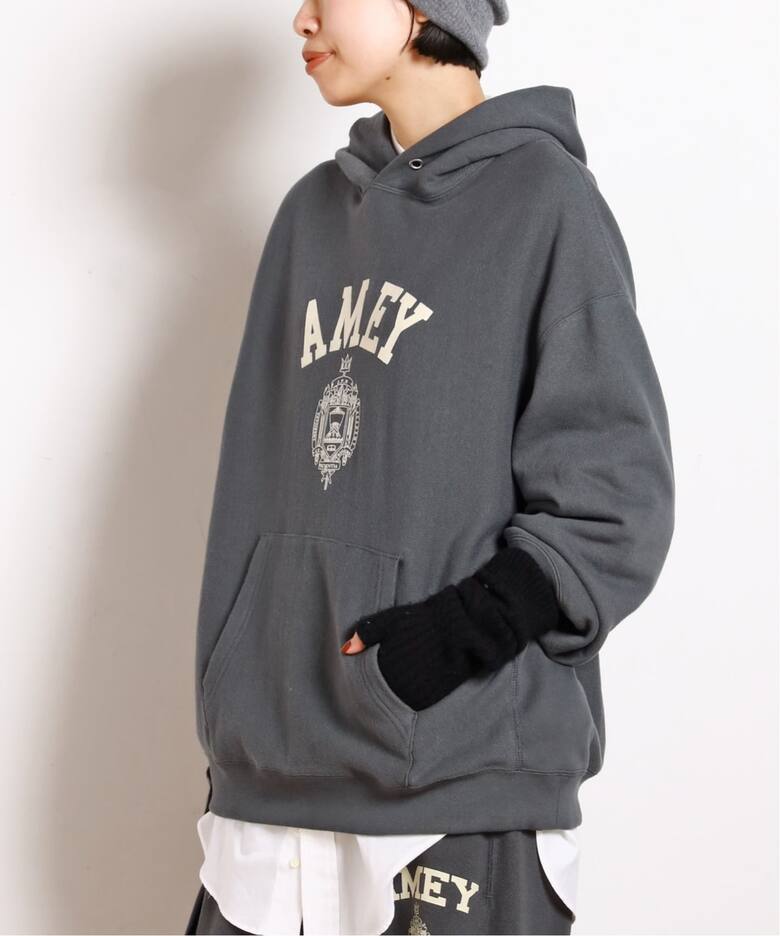 AMERICANA/アメリカーナ】AMEY emblem HOODIE PULLOVER（パーカー 