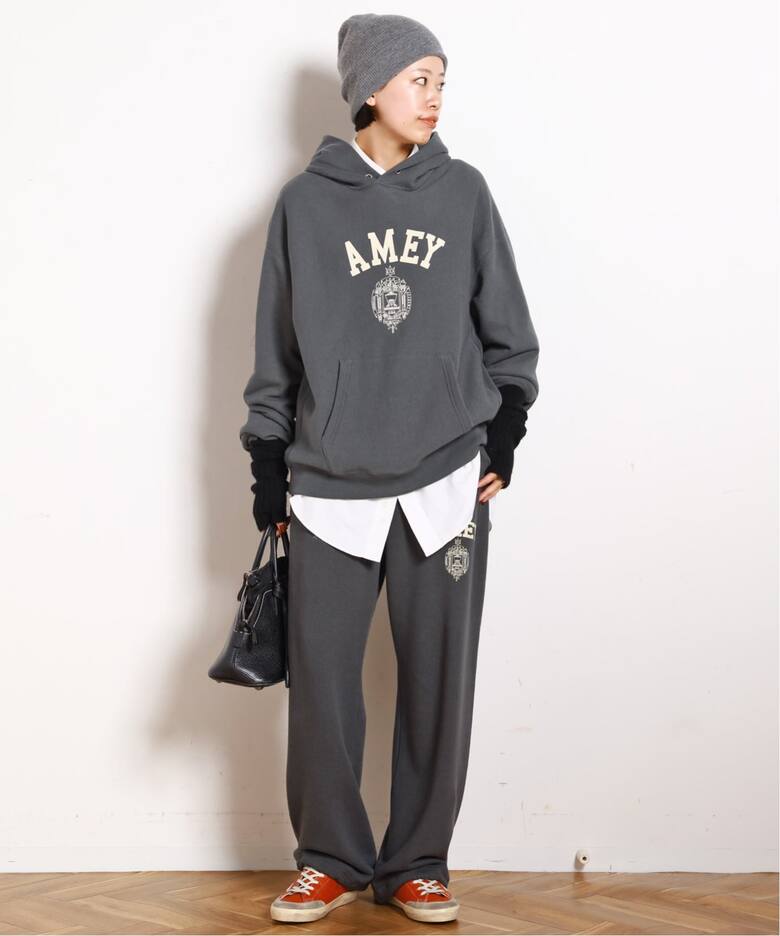 AMERICANA/アメリカーナ】AMEY emblem HOODIE PULLOVER（パーカー 