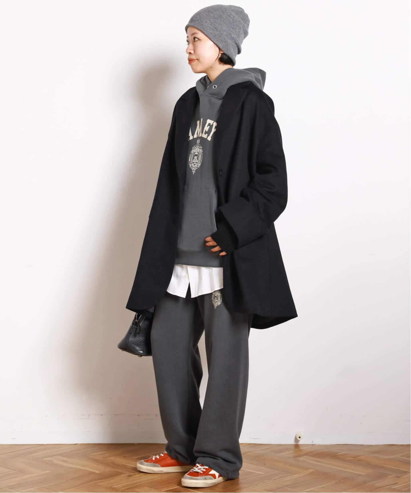 AMERICANA/アメリカーナ】AMEY emblem HOODIE PULLOVER（パーカー