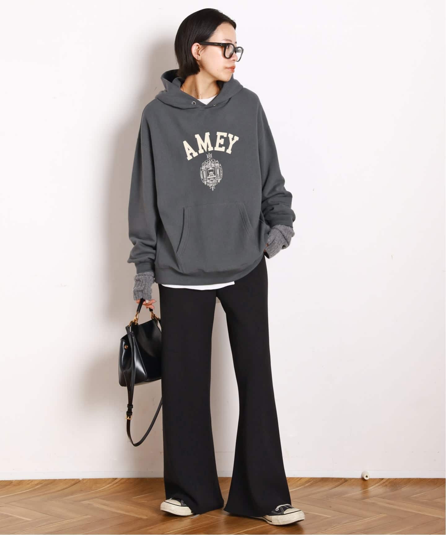 AMERICANA/アメリカーナ】AMEY emblem HOODIE PULLOVER（パーカー