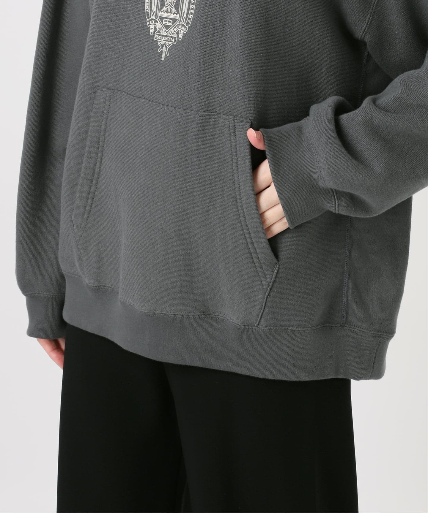 AMERICANA/アメリカーナ】AMEY emblem HOODIE PULLOVER（パーカー