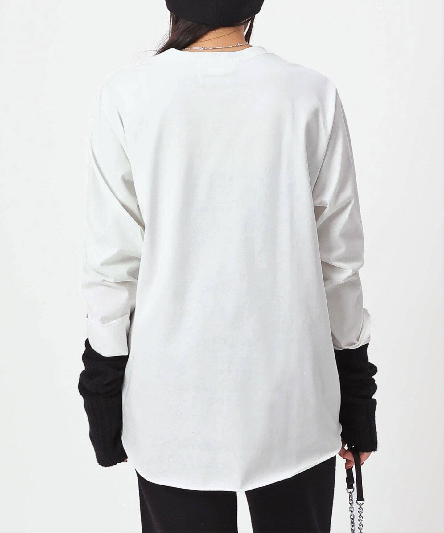 AMERICANA/アメリカーナ】 別注CATCHING THE LIGHT ロングスリーブT  