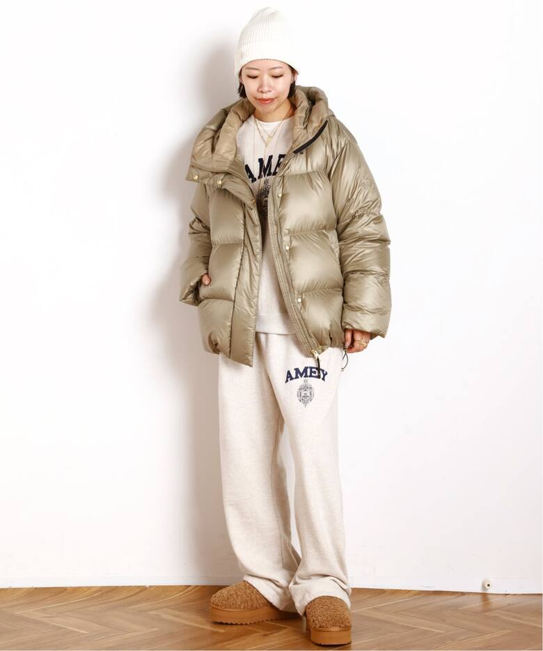 AMERICANA/アメリカーナ】別注AMEY emblem C/N PULLOVER（Tシャツ 