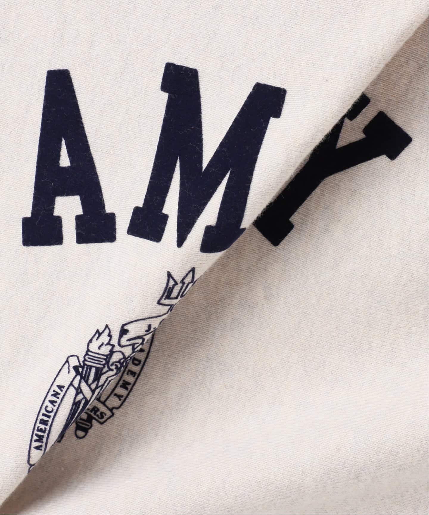 AMERICANA/アメリカーナ】別注AMEY emblem C/N PULLOVER（Tシャツ