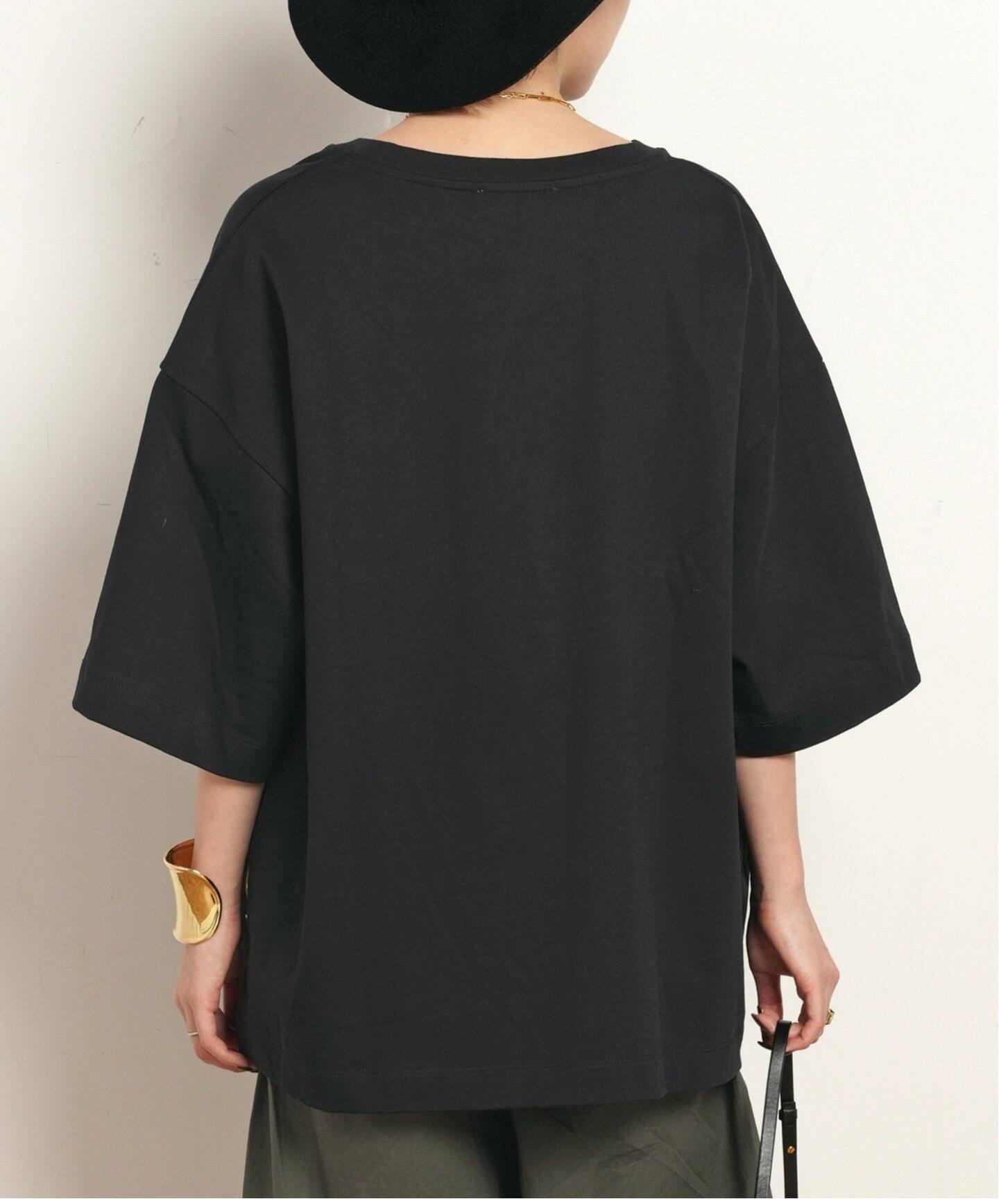 TEURN STUDIOS/ターンスタジオ】Oversized cotton t-shirt（Tシャツ