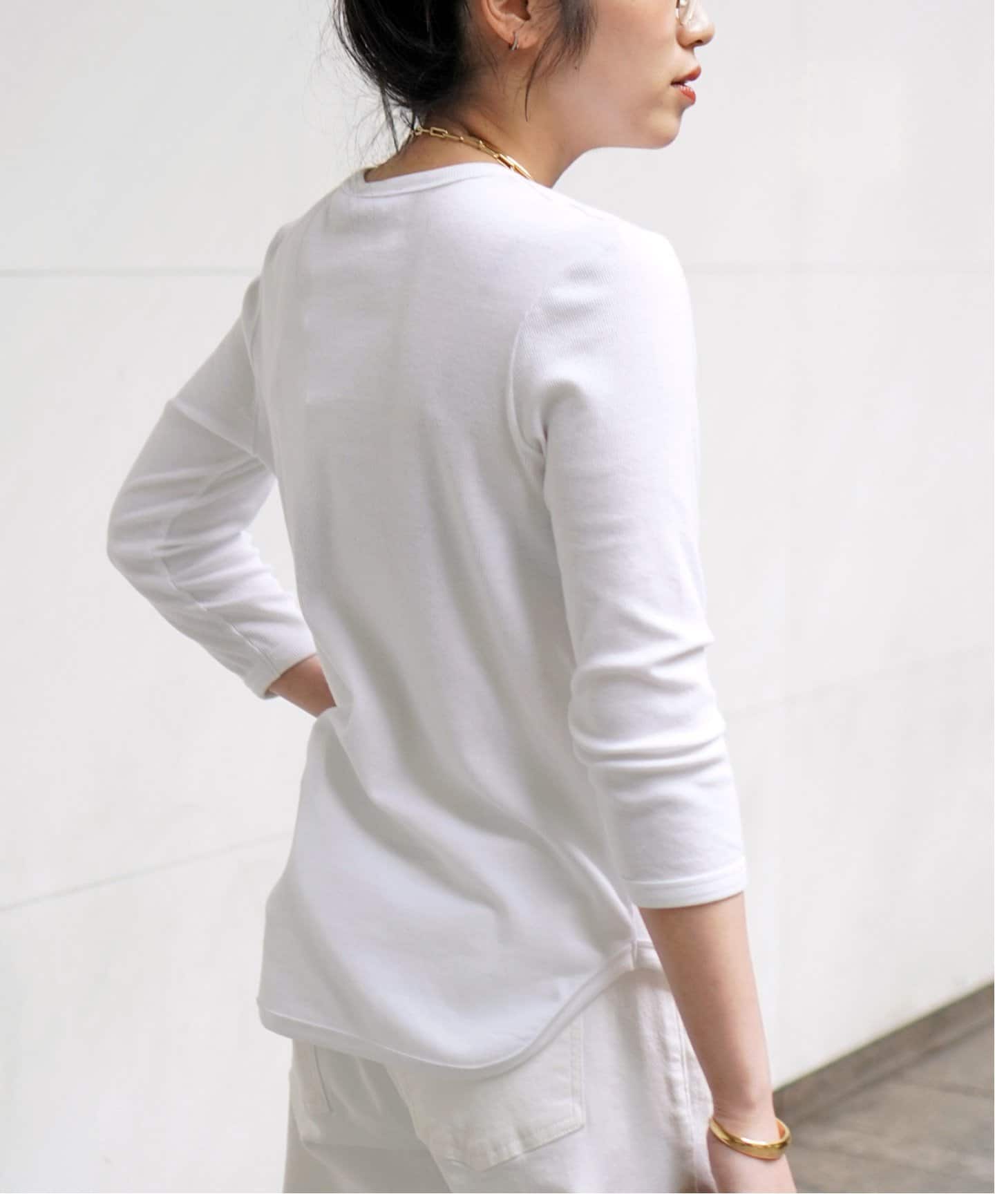 AP STUDIO - AP STUDIO スタンディングカラーシャツ ホワイト AP STUDIO｜スタンドカラーロングシャツ | Rakuten Fashion(楽天