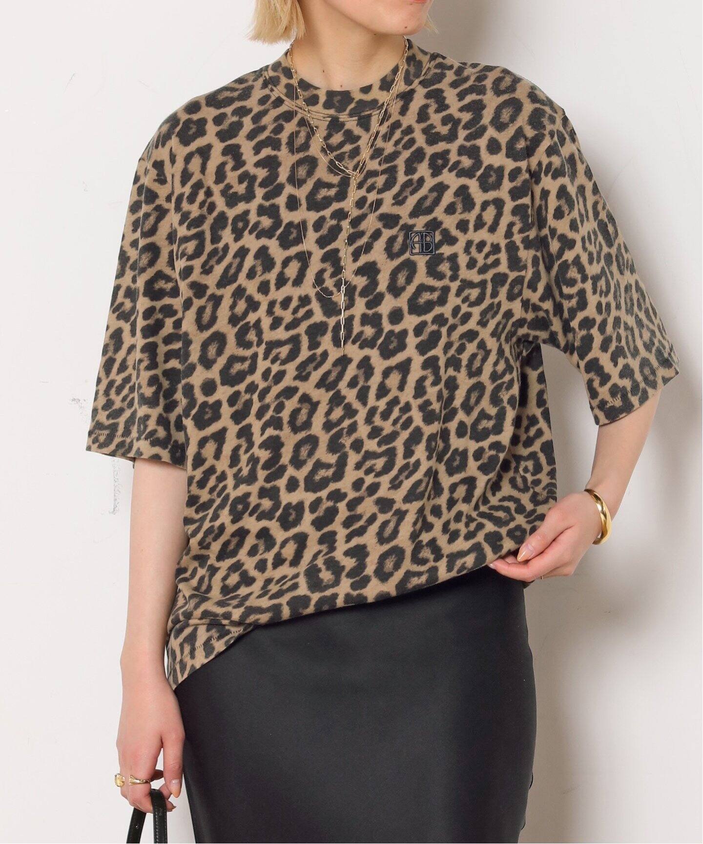 ANINE BING/アニン ビン】AVI TEE（Tシャツ／カットソー）｜AP STUDIO  