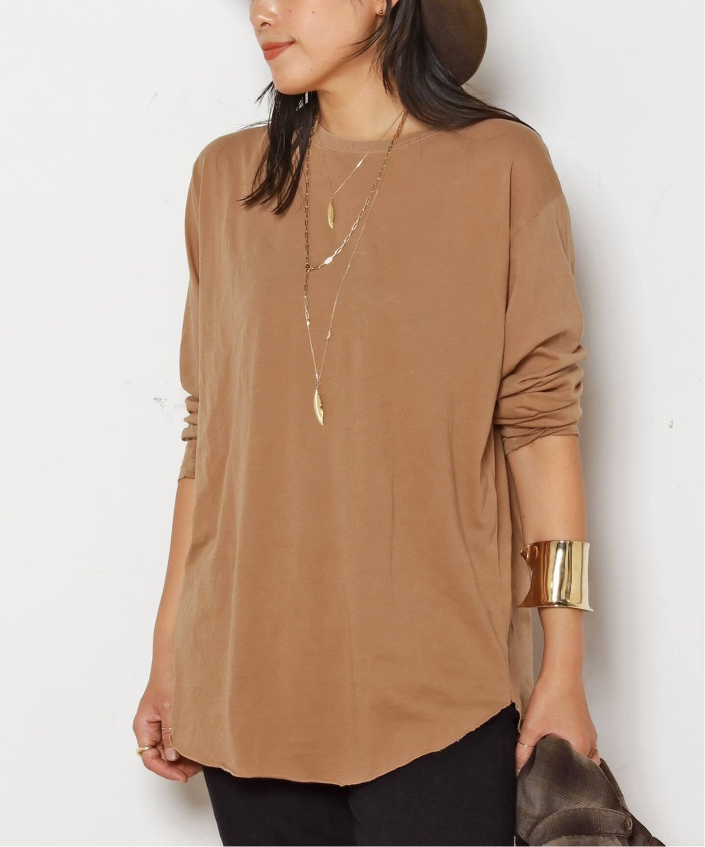 GOOD ROCK SPEED / グッドロックスピード】 別注pack Tシャツ(ベージュ