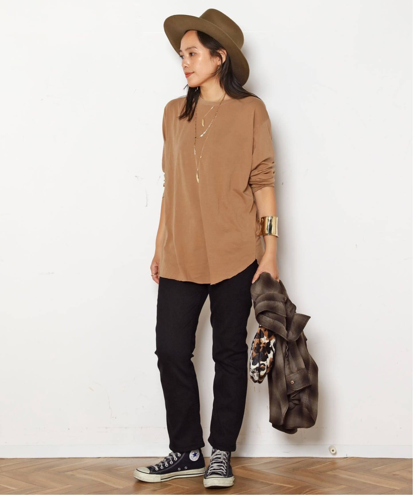 GOOD ROCK SPEED / グッドロックスピード】 別注pack Tシャツ(ベージュ