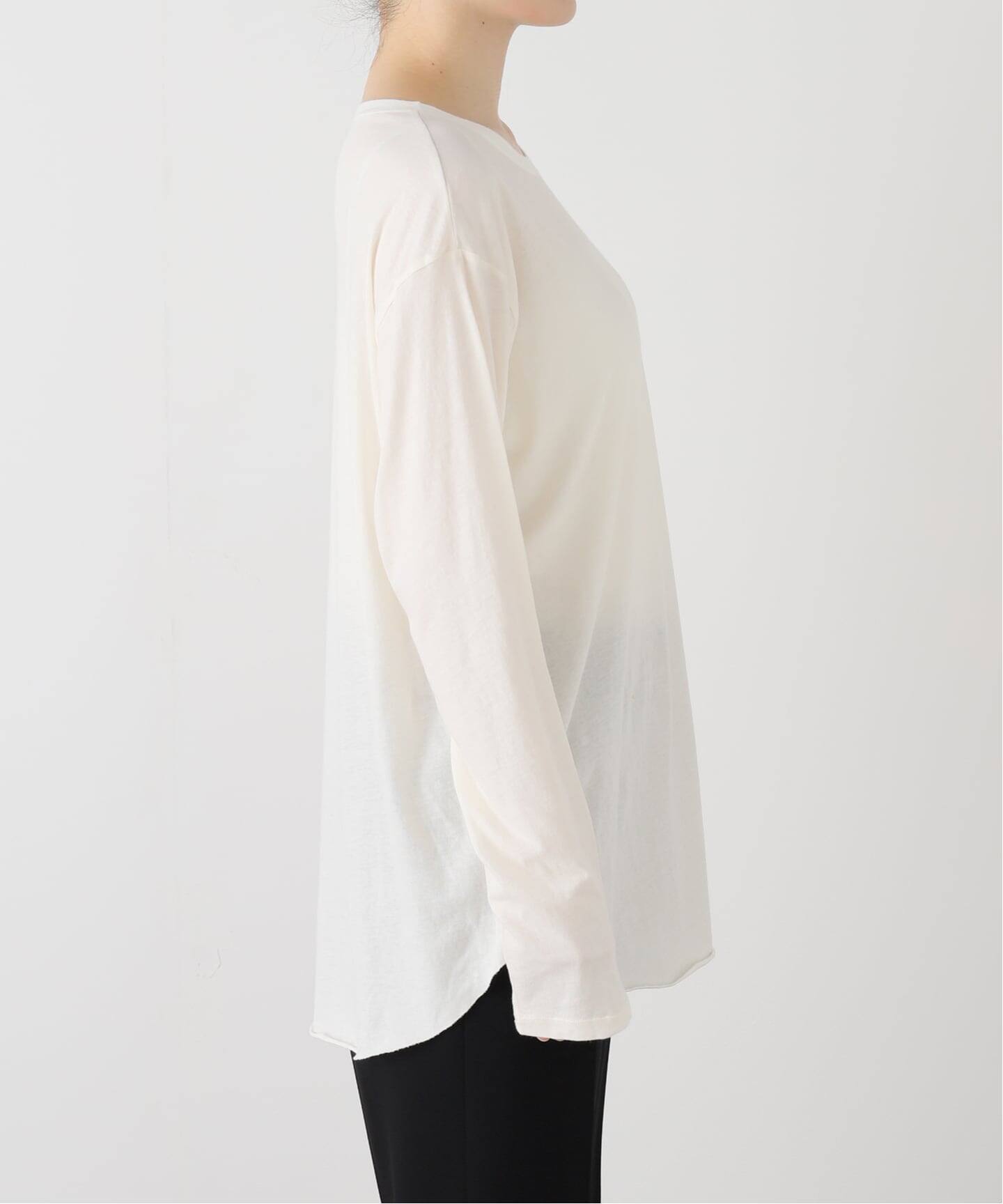 タグなし☆試着のみ☆AP studioカットソー（ホワイト） コンパクトTシャツ（Tシャツ／カットソー）｜AP STUDIO（エーピー